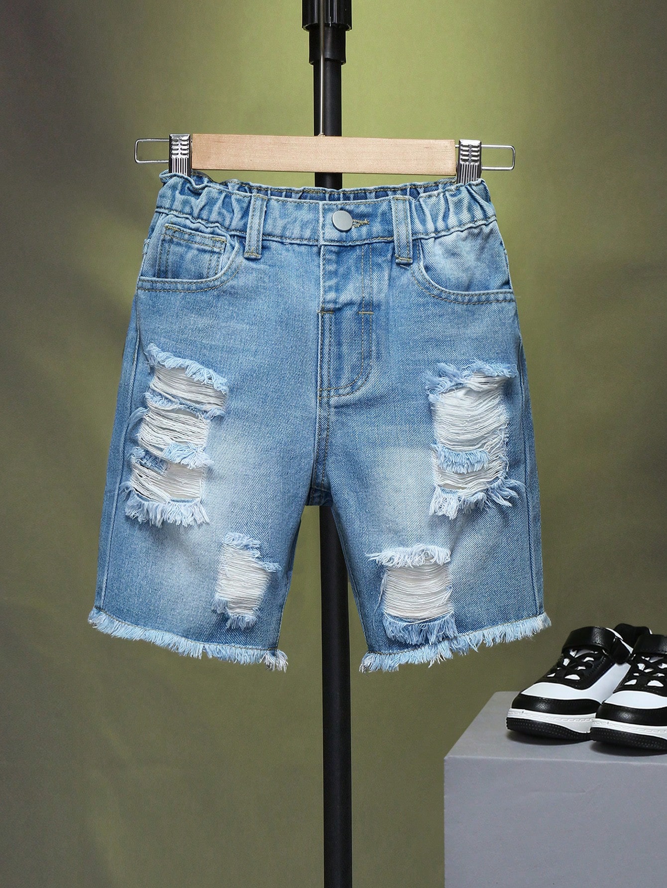 Young Boys Denim Shorts