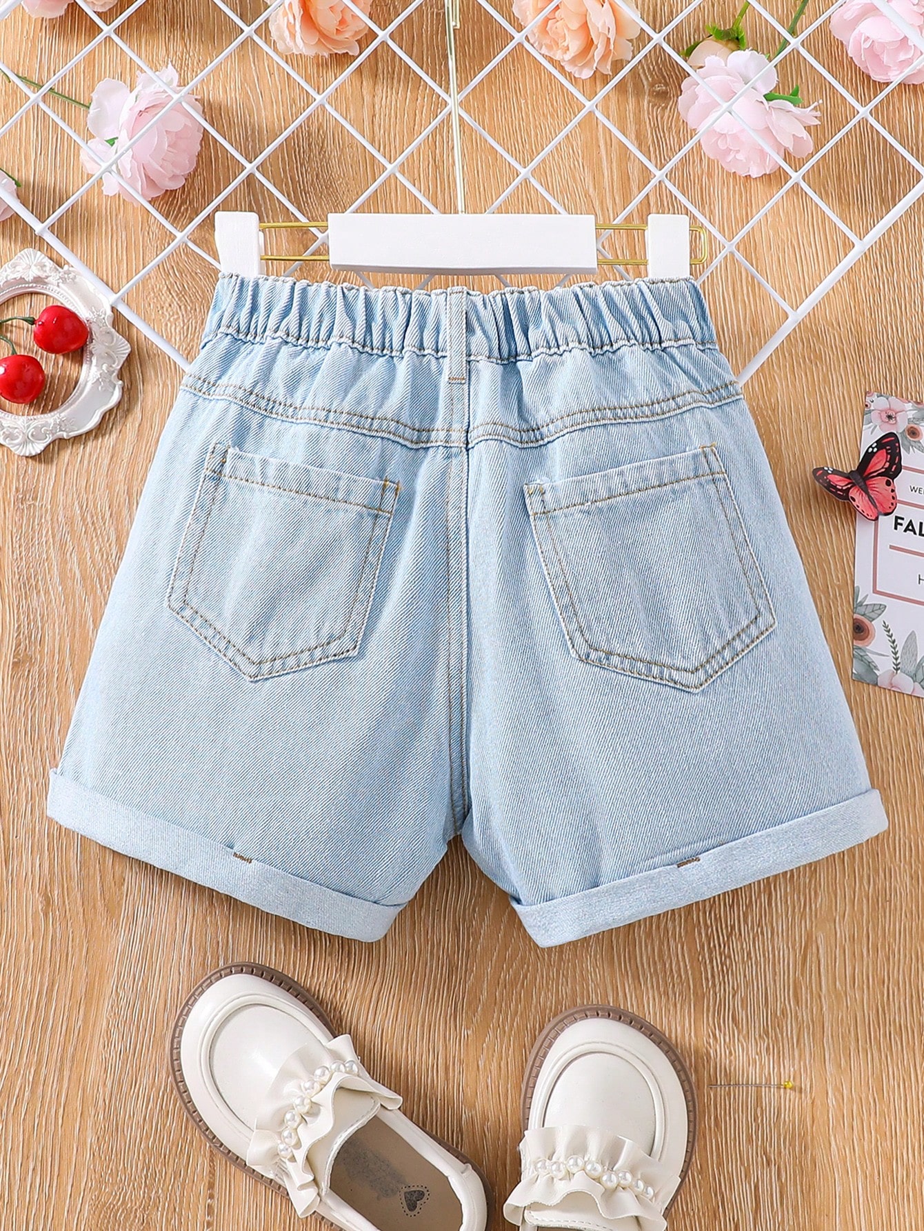 Tween Girls Denim Shorts