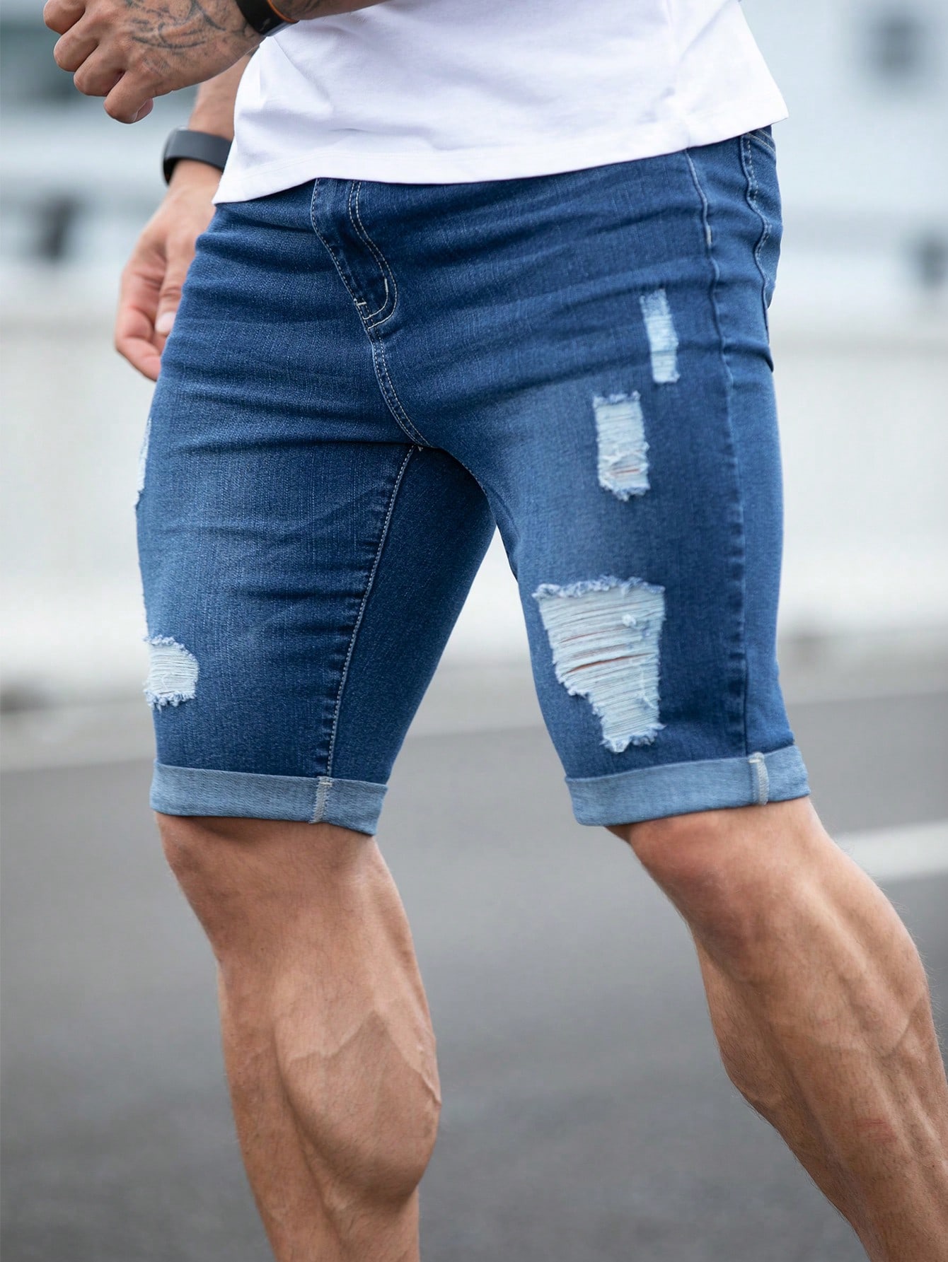 Men Denim Shorts