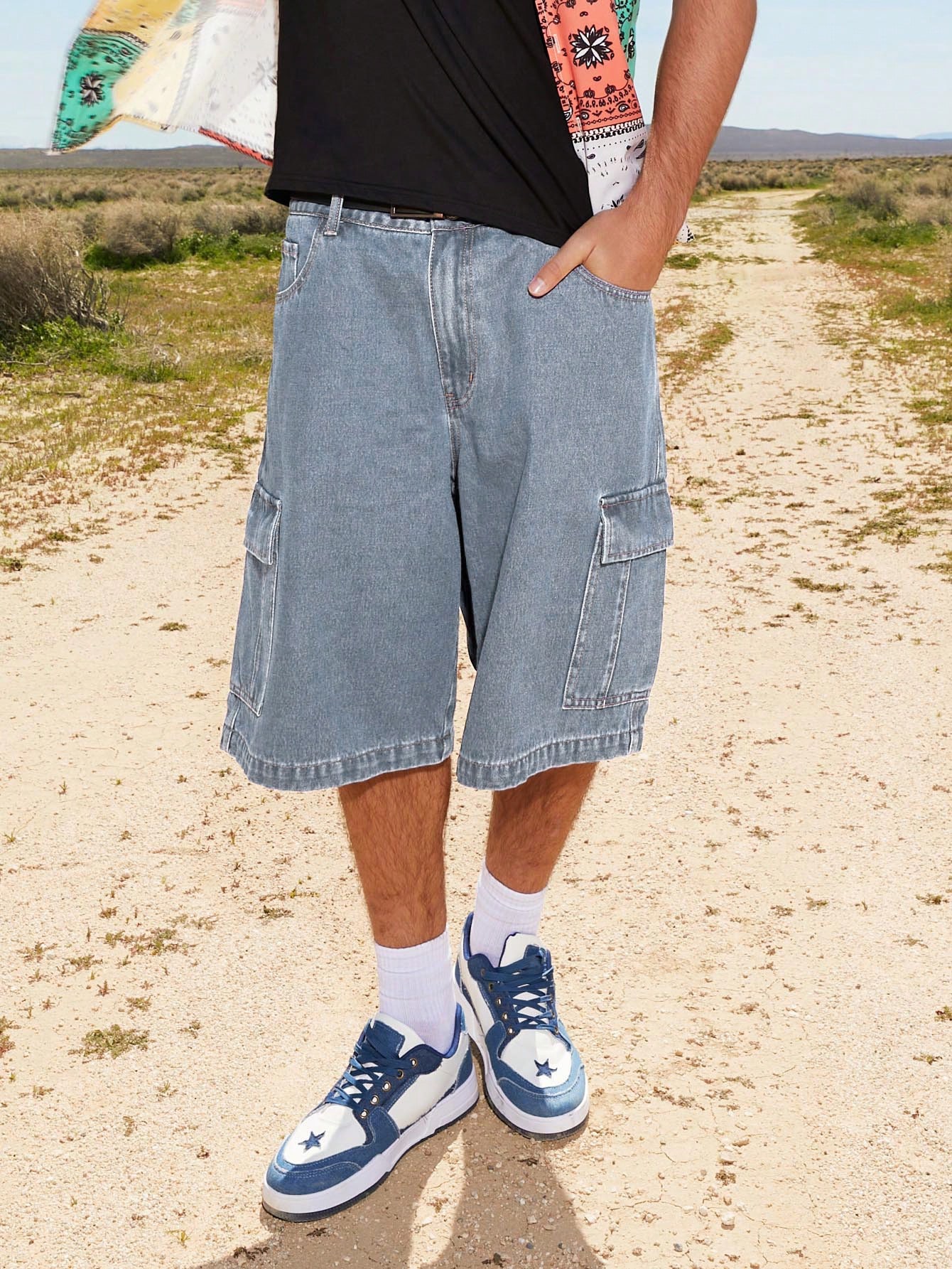 Men Denim Shorts