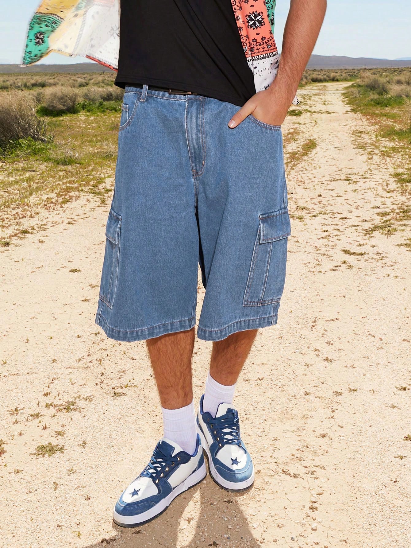 Men Denim Shorts