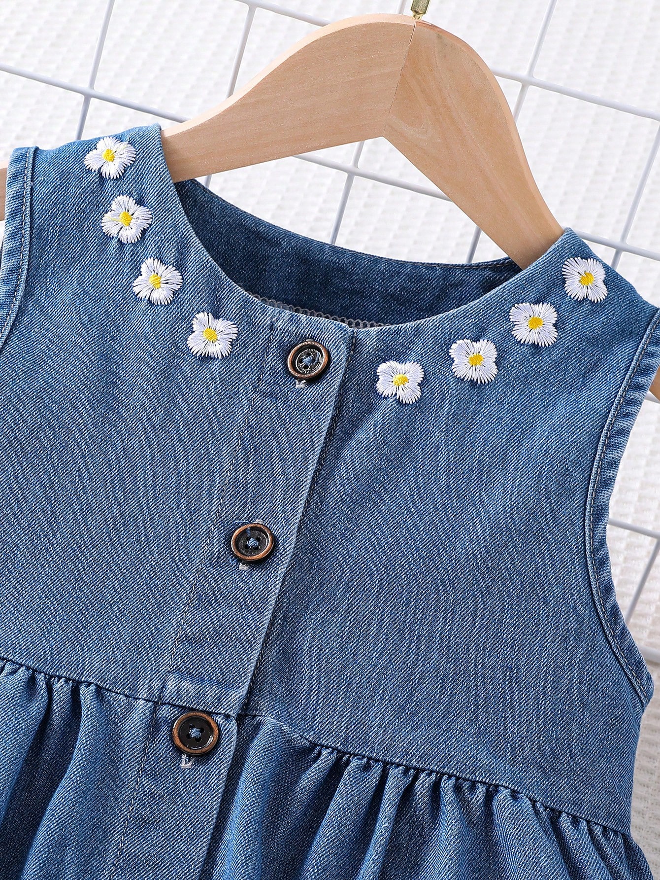 Young Girls Denim Dresses