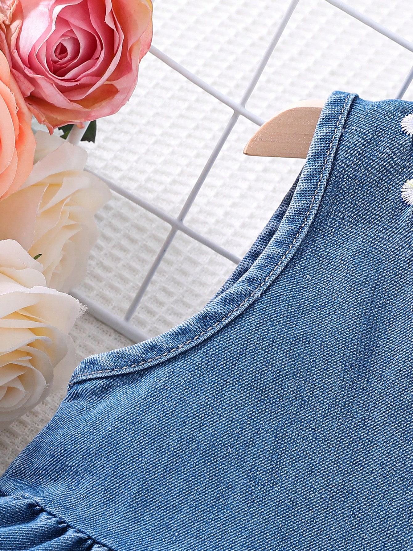 Young Girls Denim Dresses