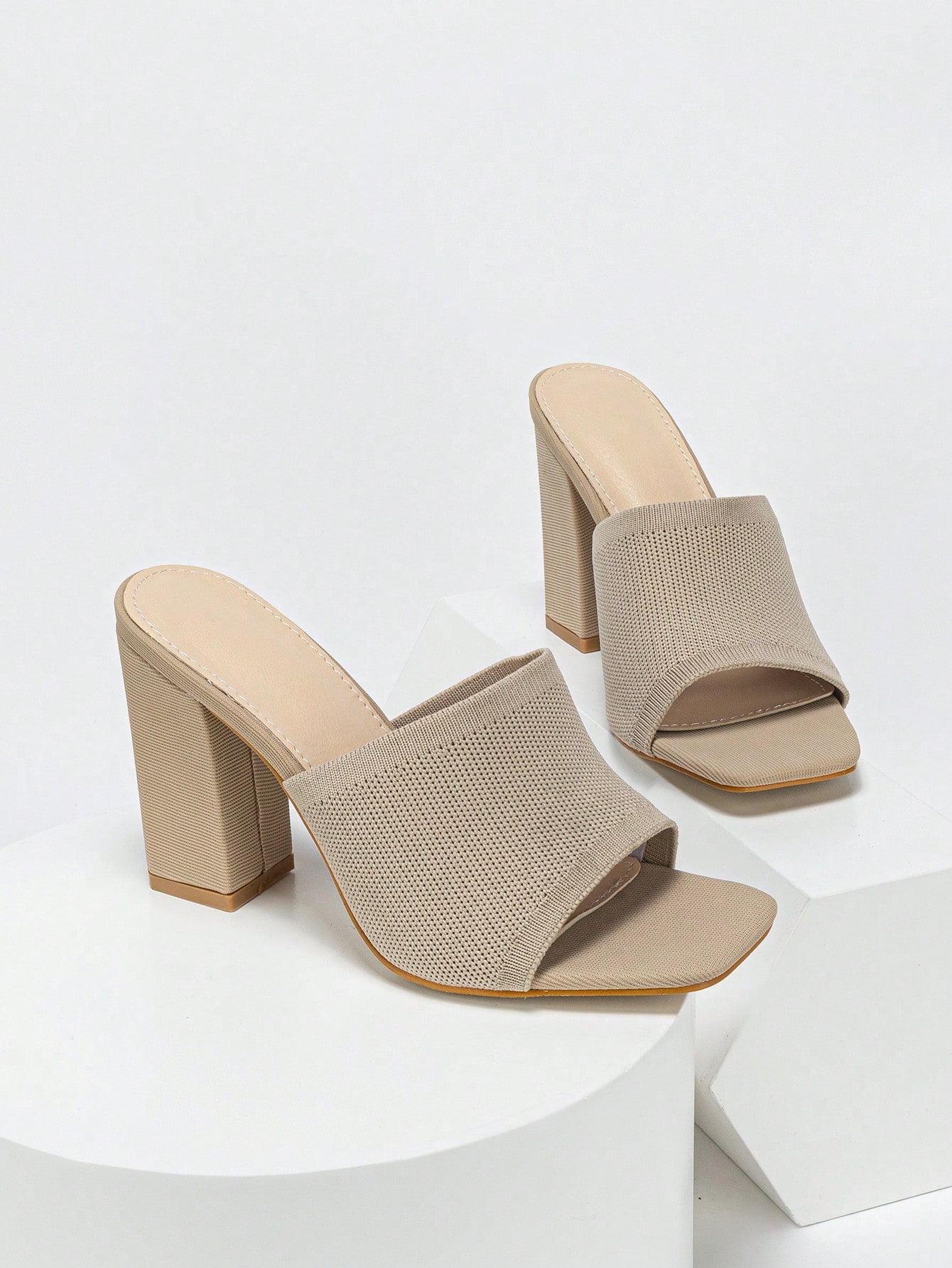 In Apricot Women Heeled Sandals