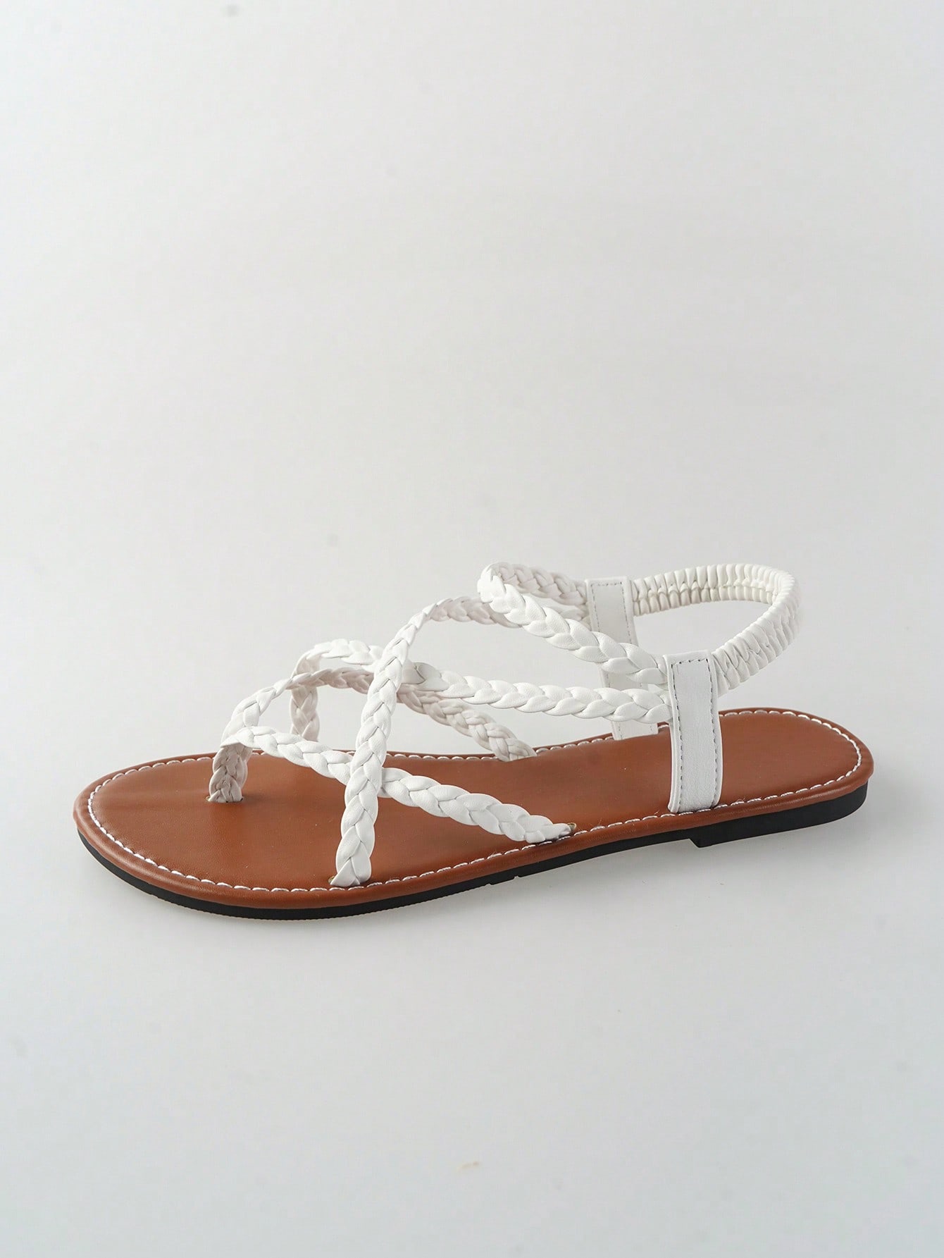 In White Women Flat Sandals