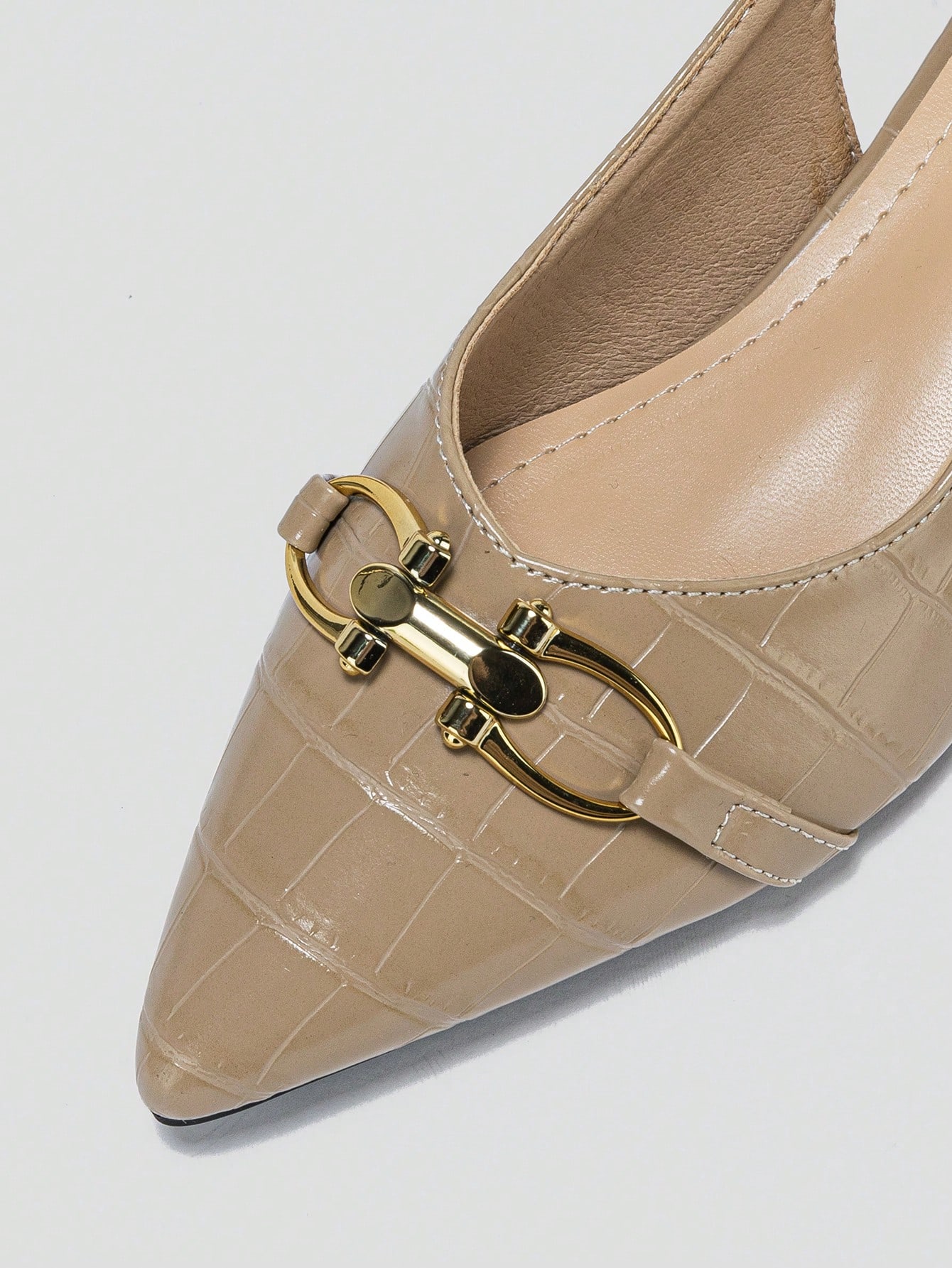 In Apricot Women Flats