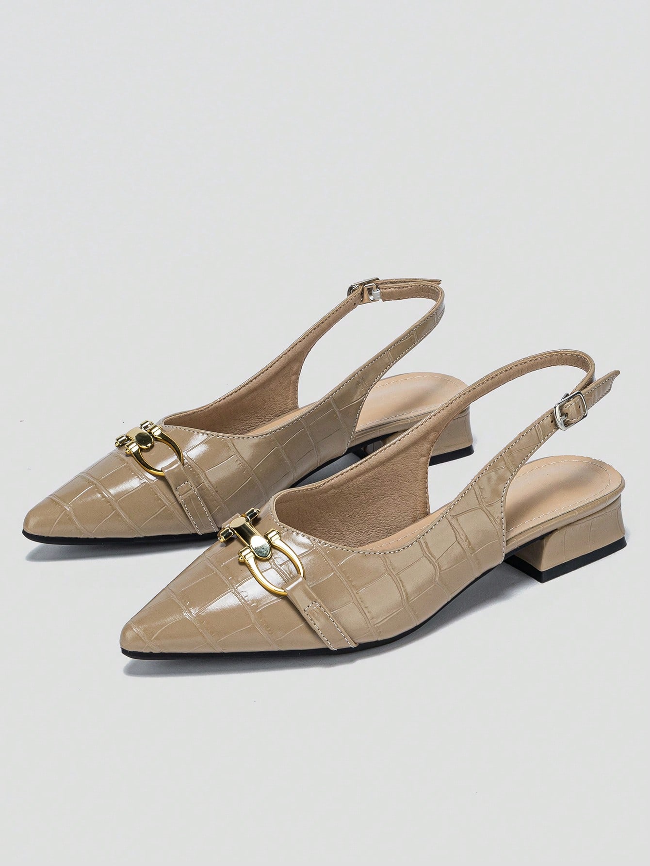 In Apricot Women Flats