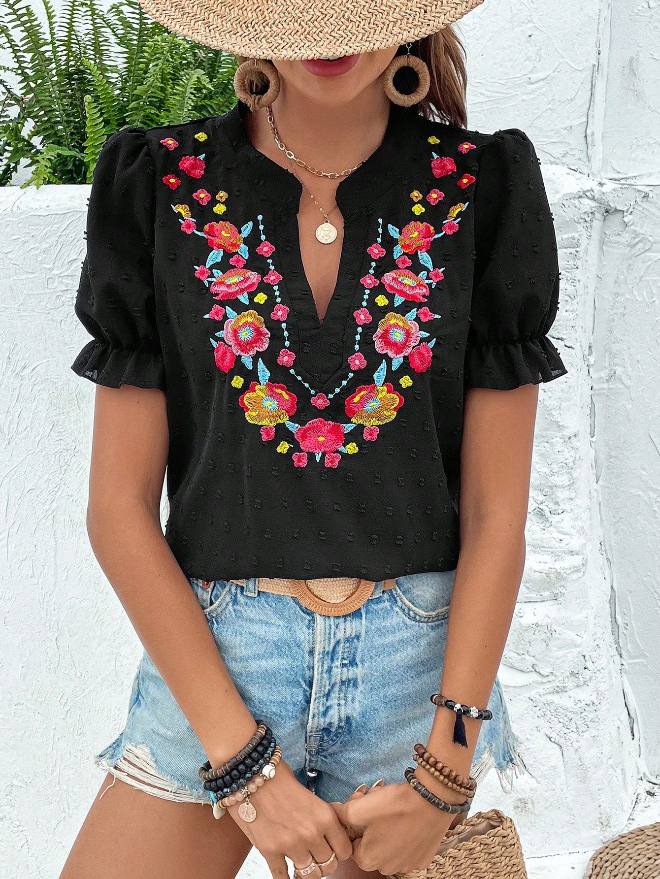 In Boho Women Blouses