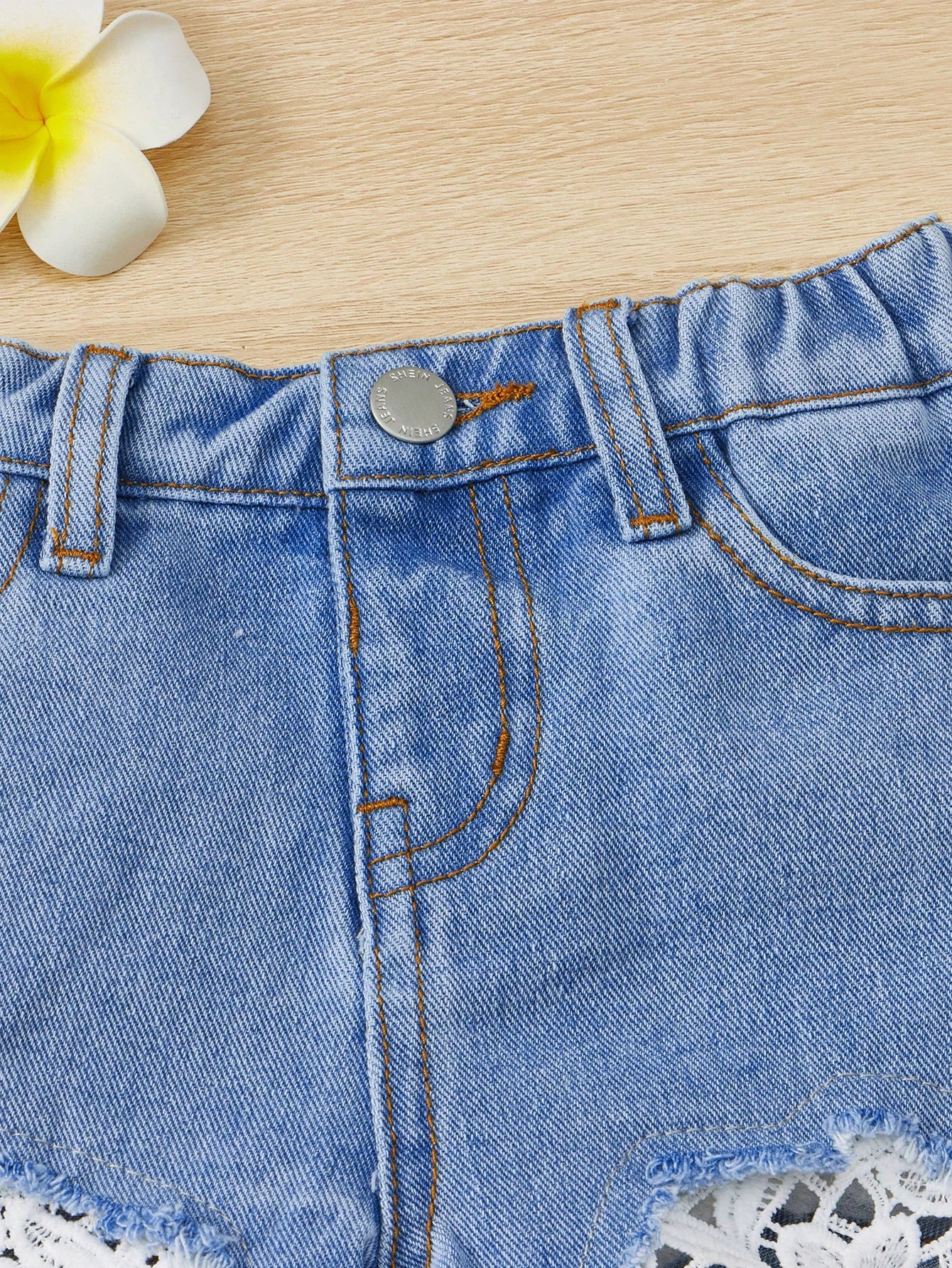 Young Girls Denim Shorts