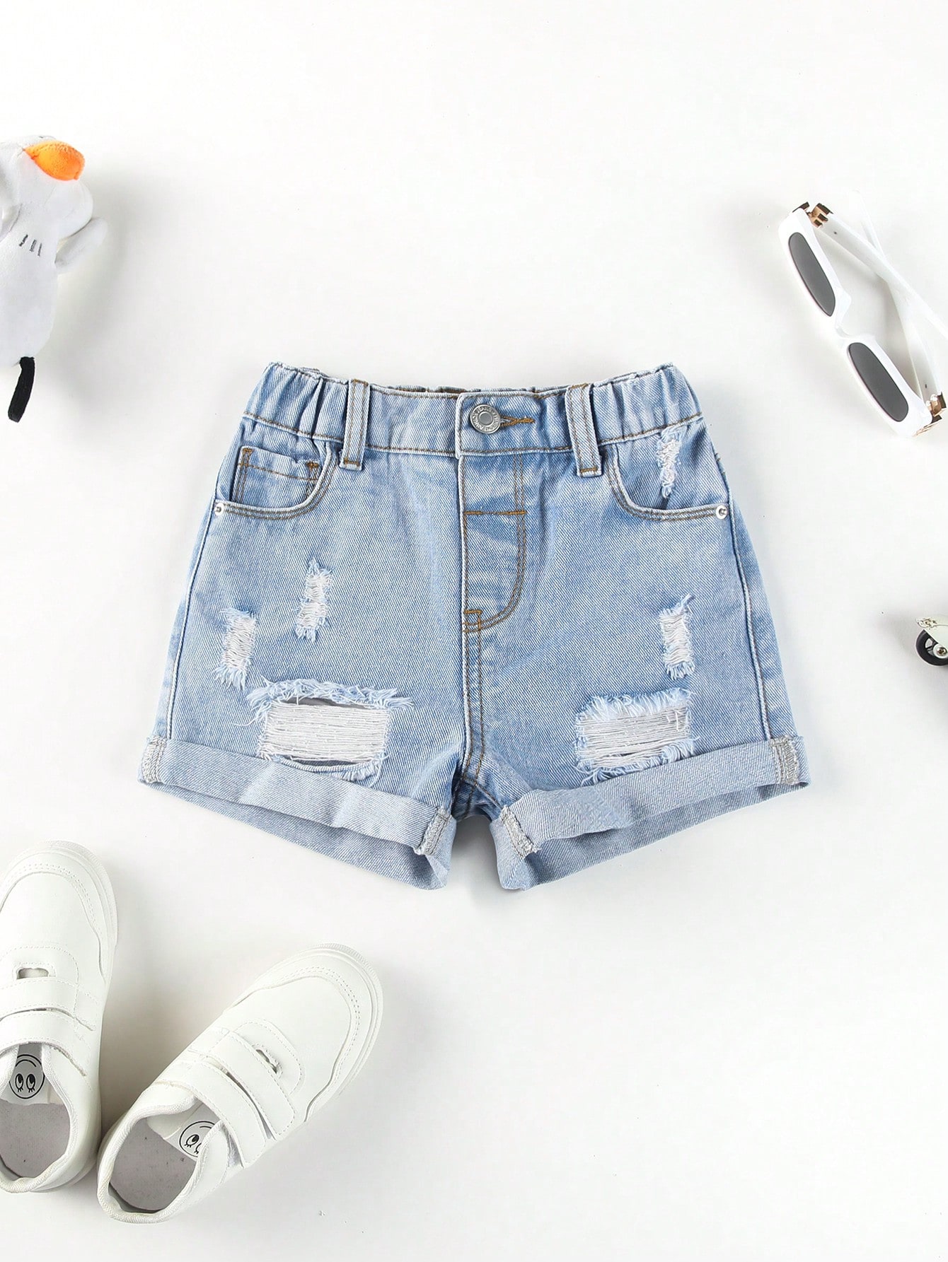 Young Girls Denim Shorts