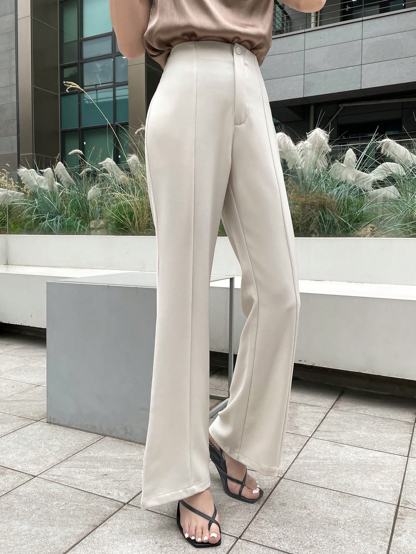 In Beige Women Pants