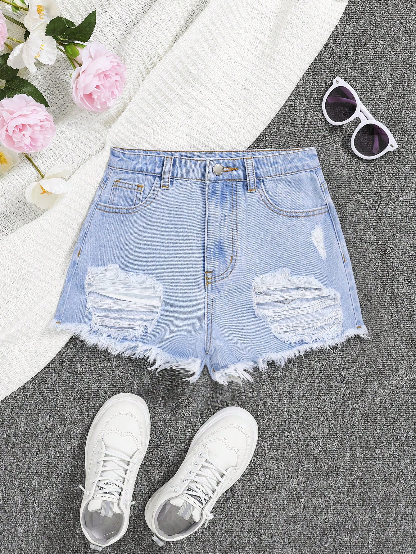 Teen Girls Denim Shorts