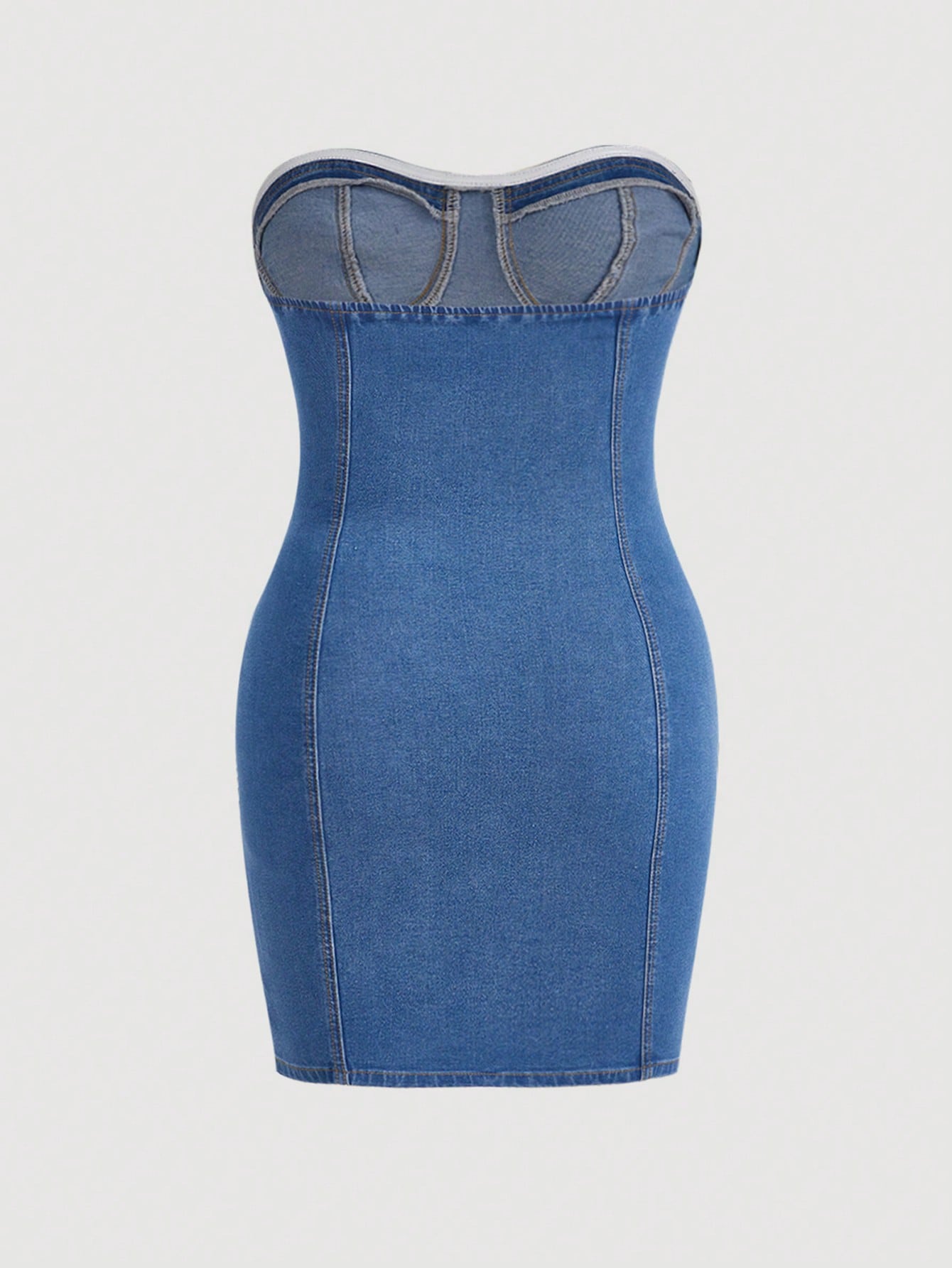 In Sexy Plus Size Denim Dresses