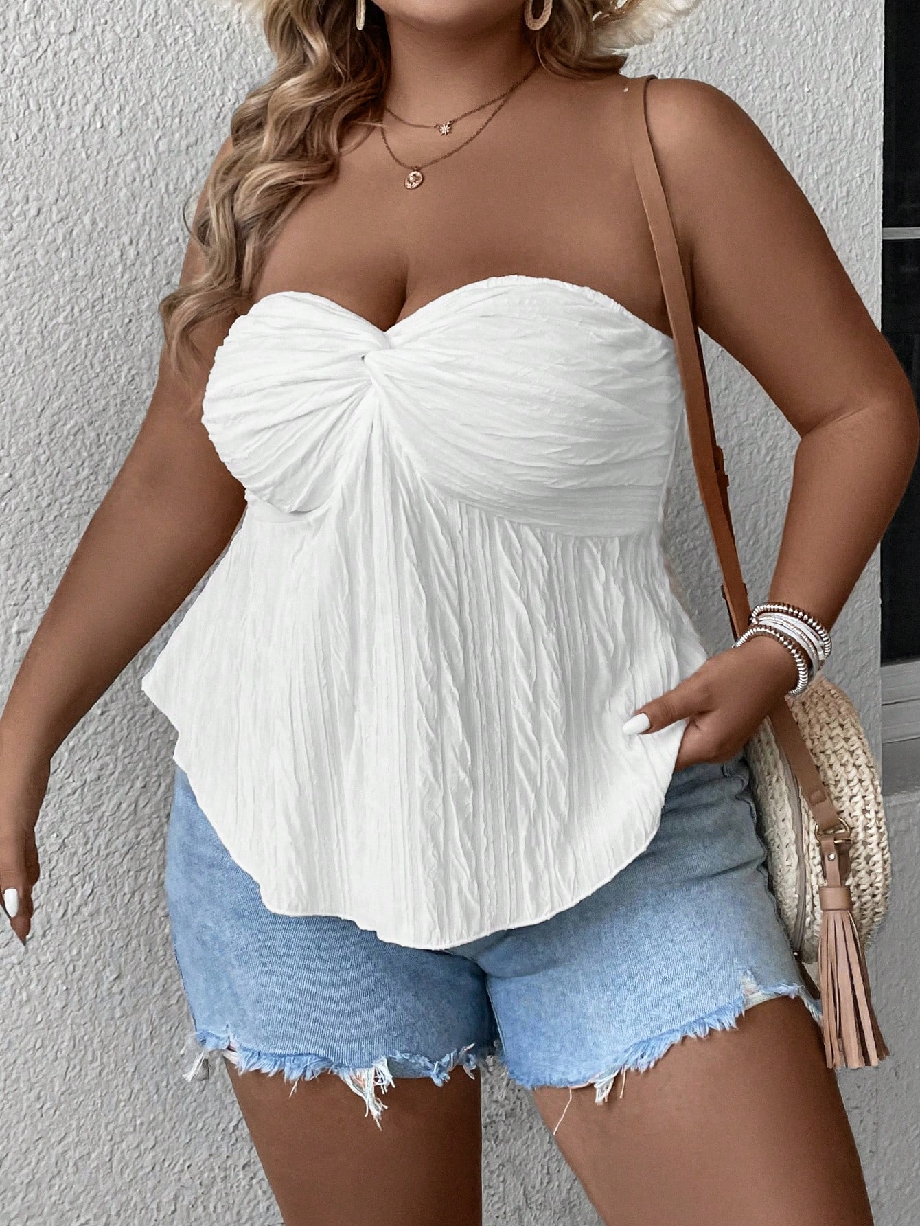 In Casual Plus Size Women Tops