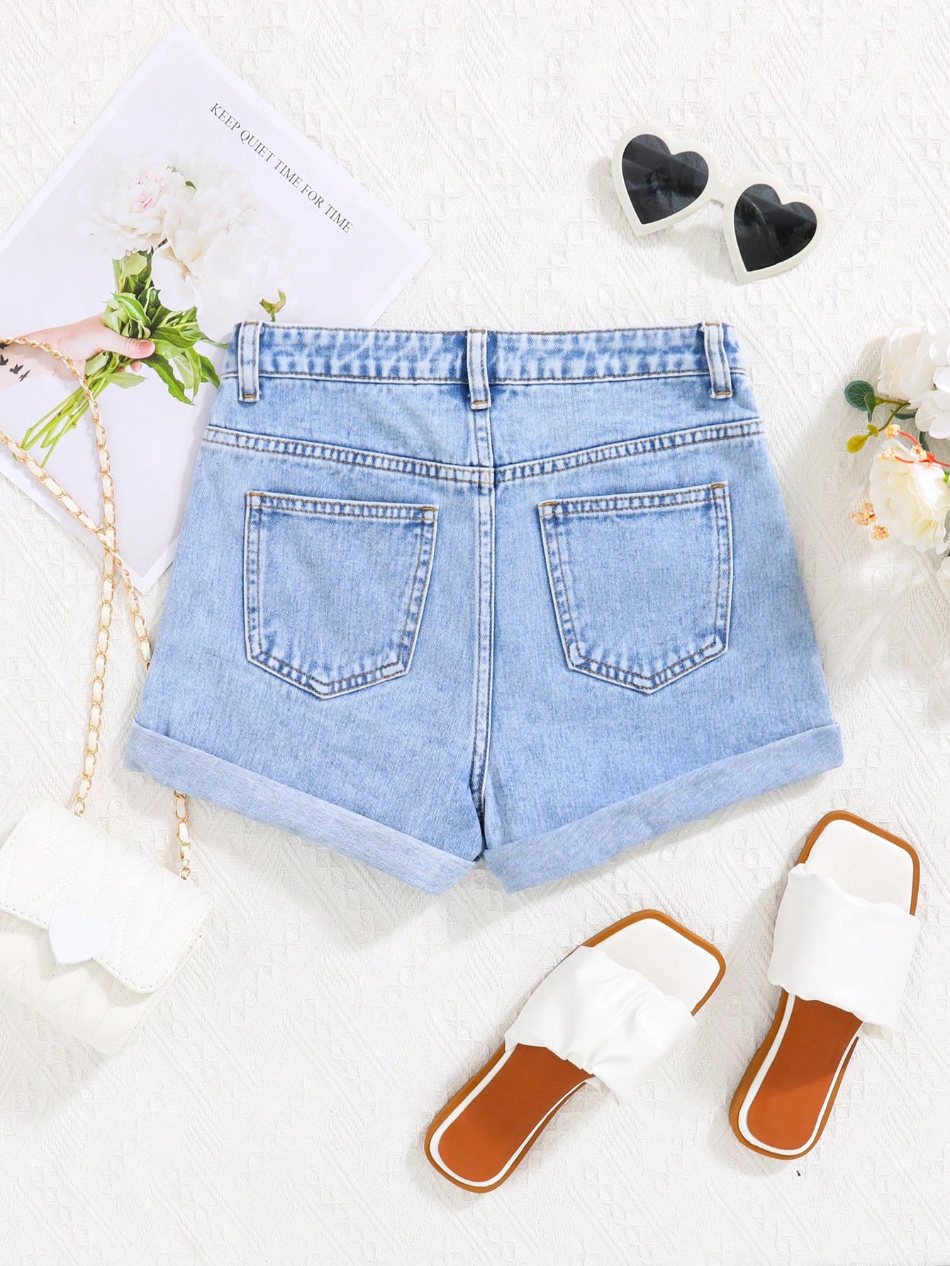 Teen Girls Denim Shorts