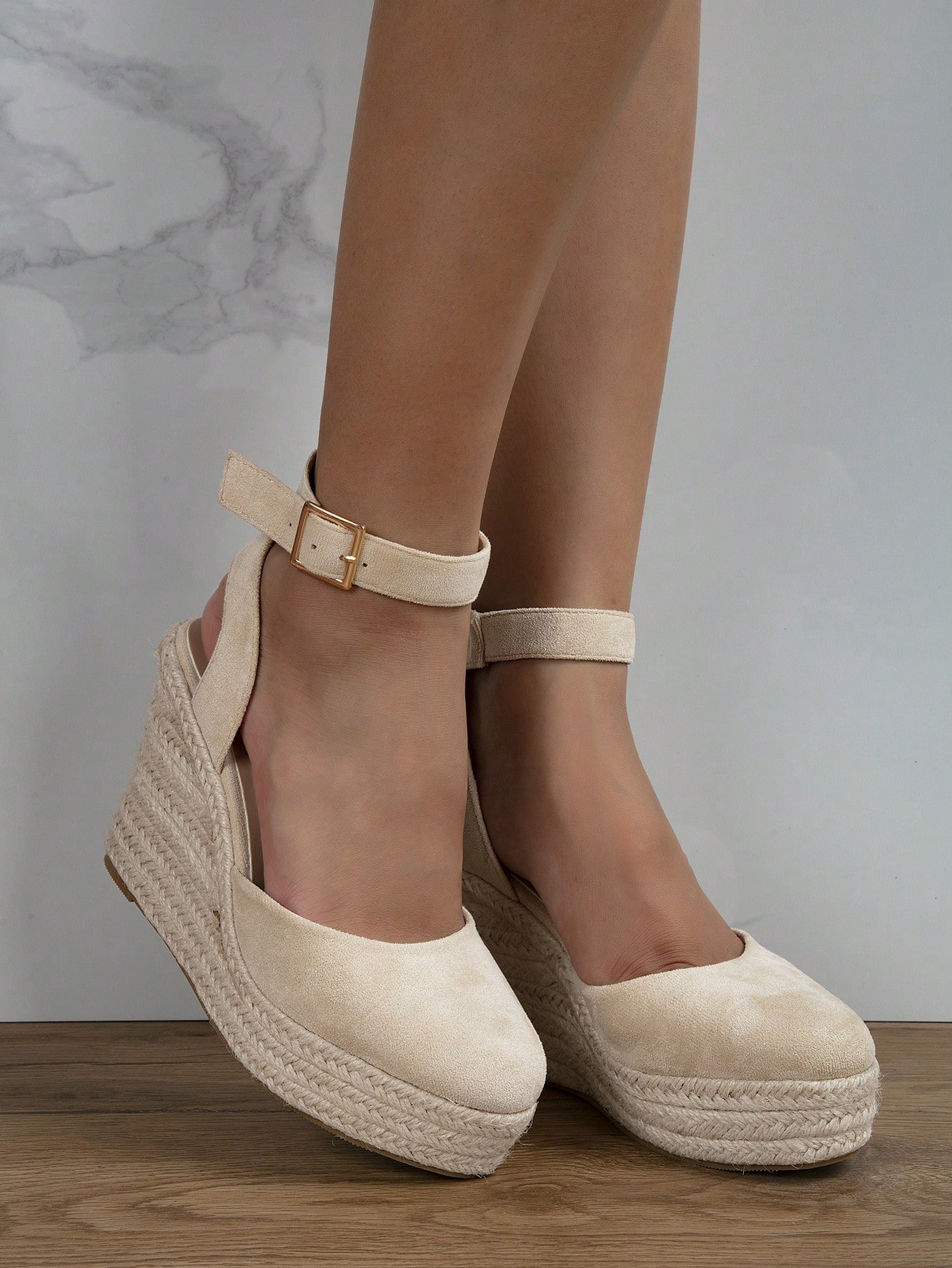 In Apricot Women Wedges & Flatform