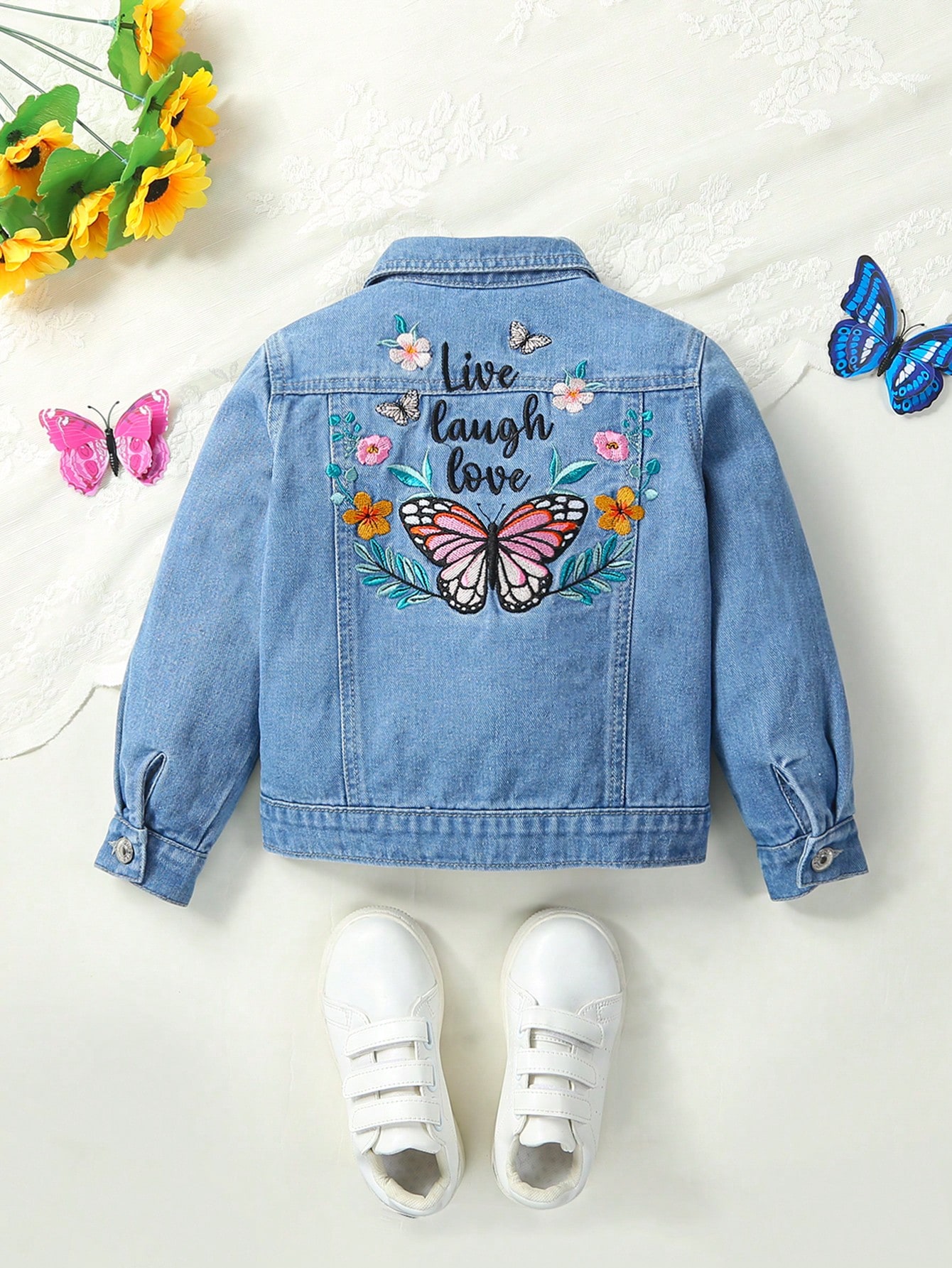 Young Girls Denim Jackets & Coats