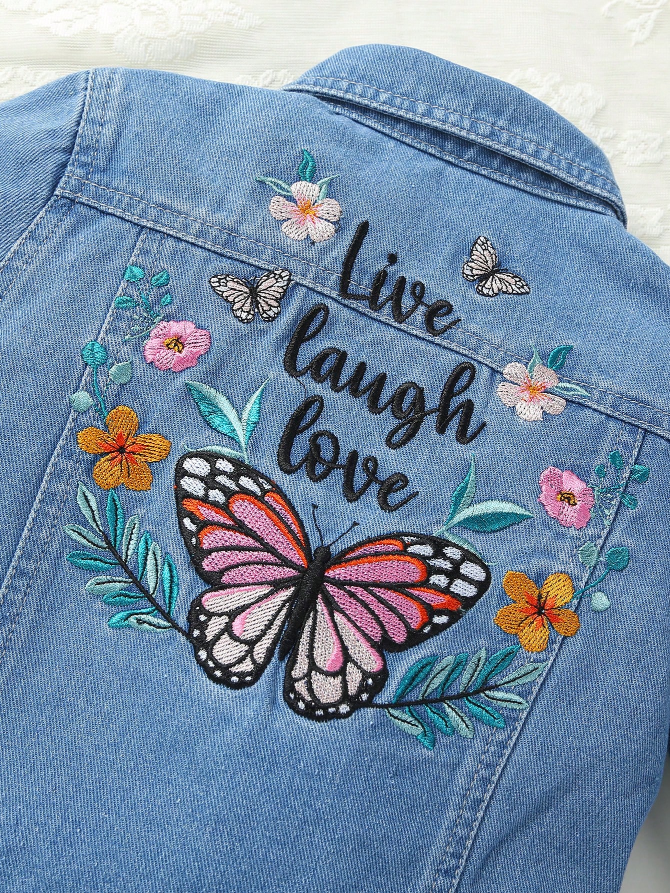 Young Girls Denim Jackets & Coats