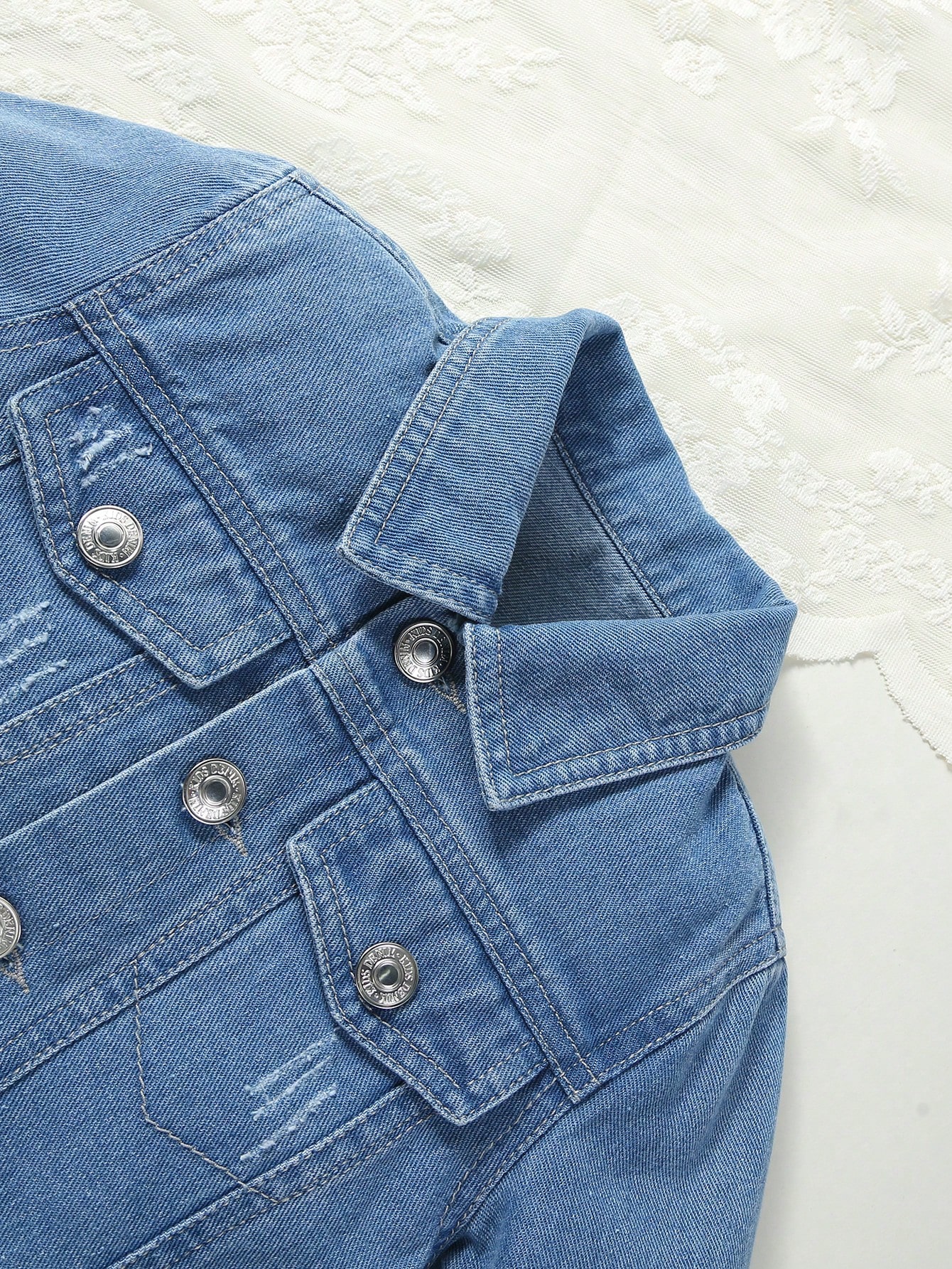 Young Girls Denim Jackets & Coats