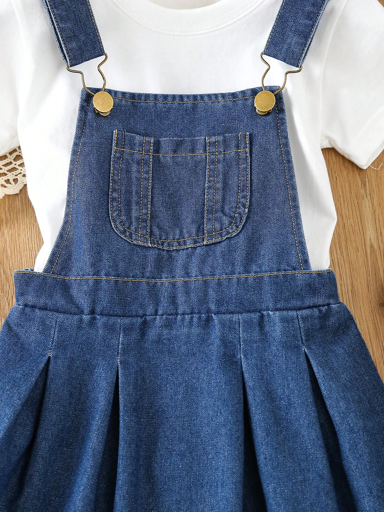 Young Girls Denim Dresses