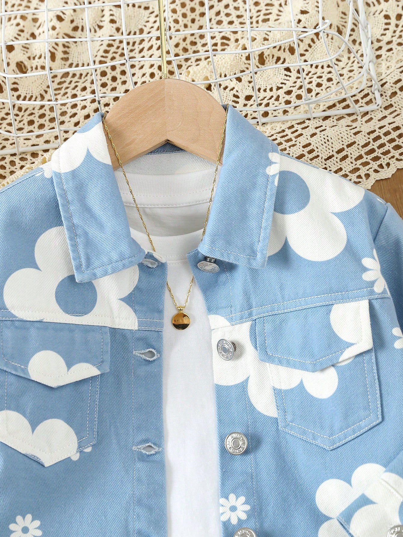 Young Girls Denim Jackets & Coats