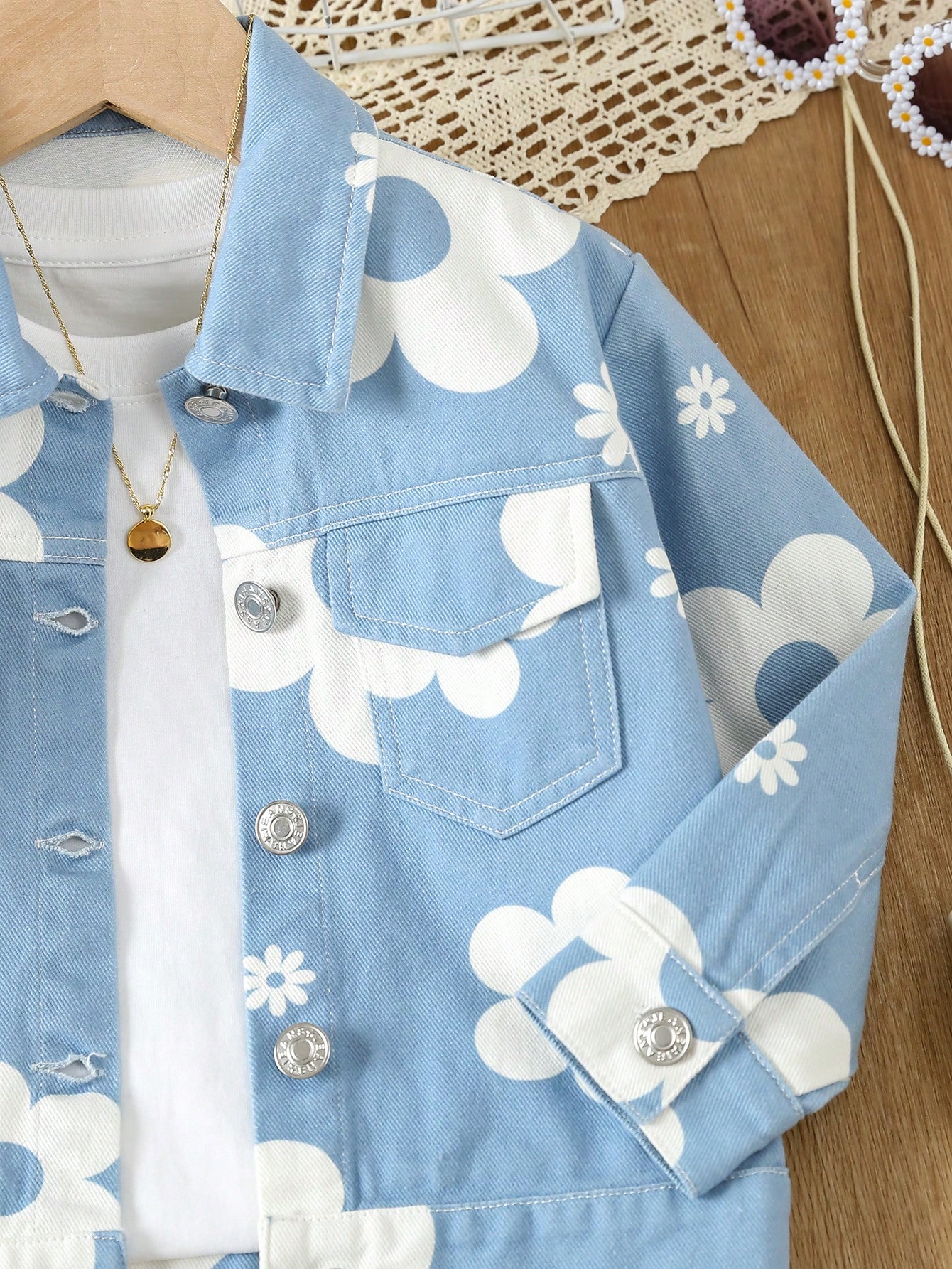 Young Girls Denim Jackets & Coats