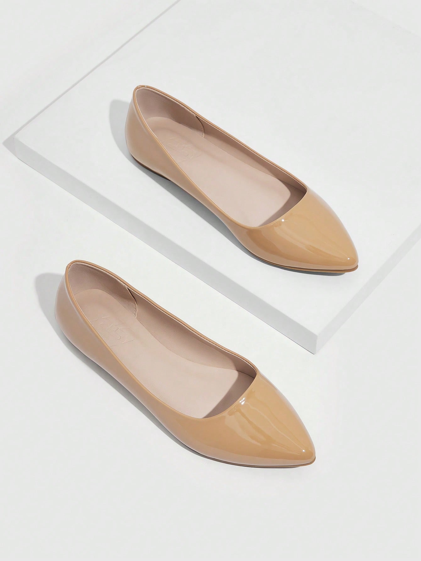 In Brown Women Flats