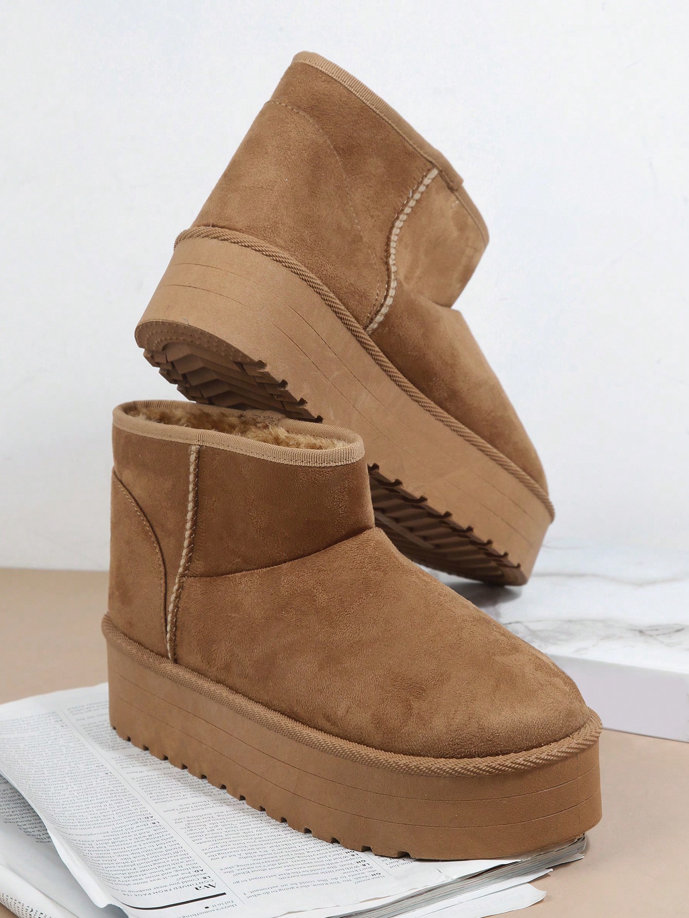 In Camel Women Fashion Boots