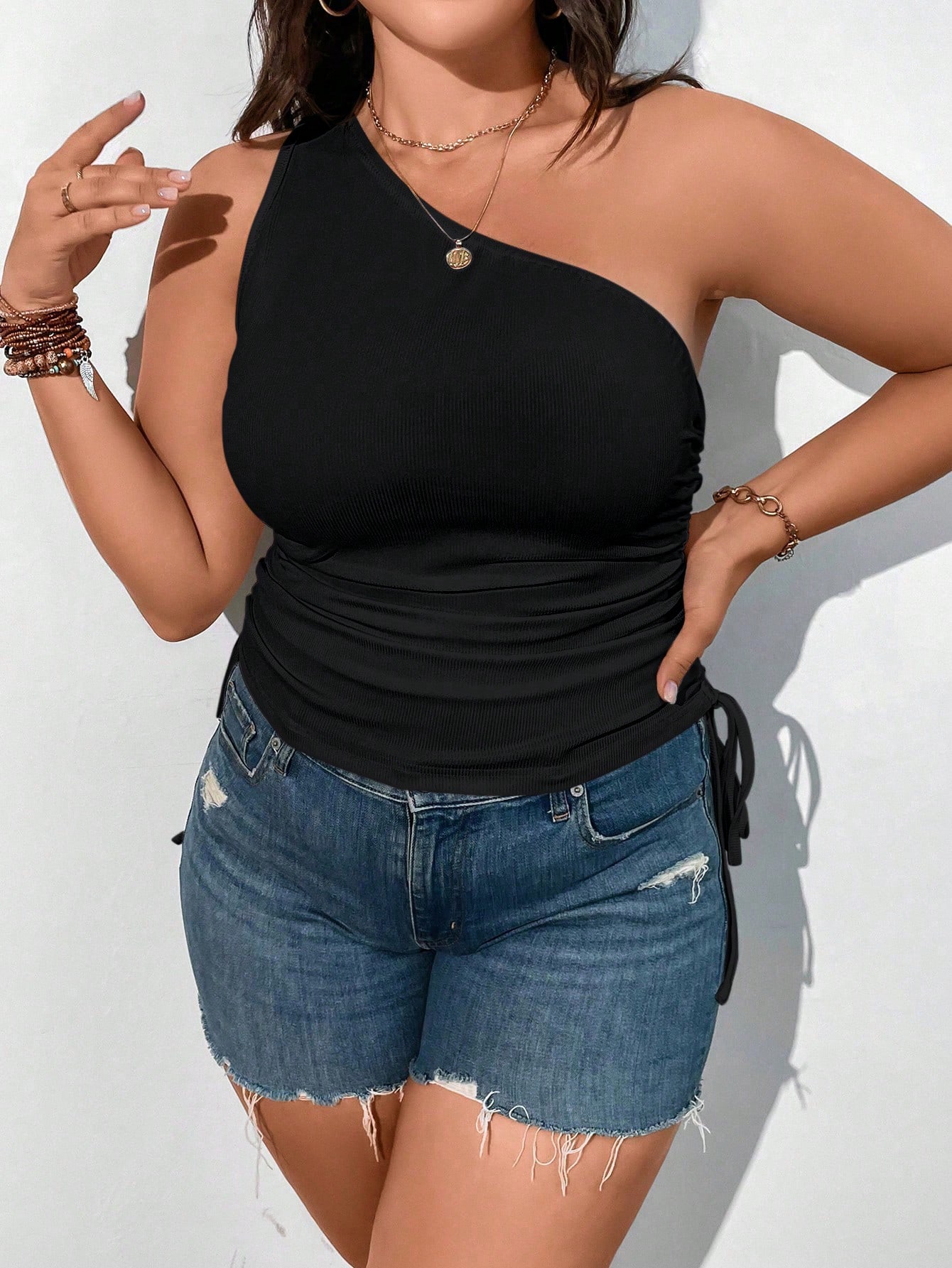 In Casual Plus Size Women Tops