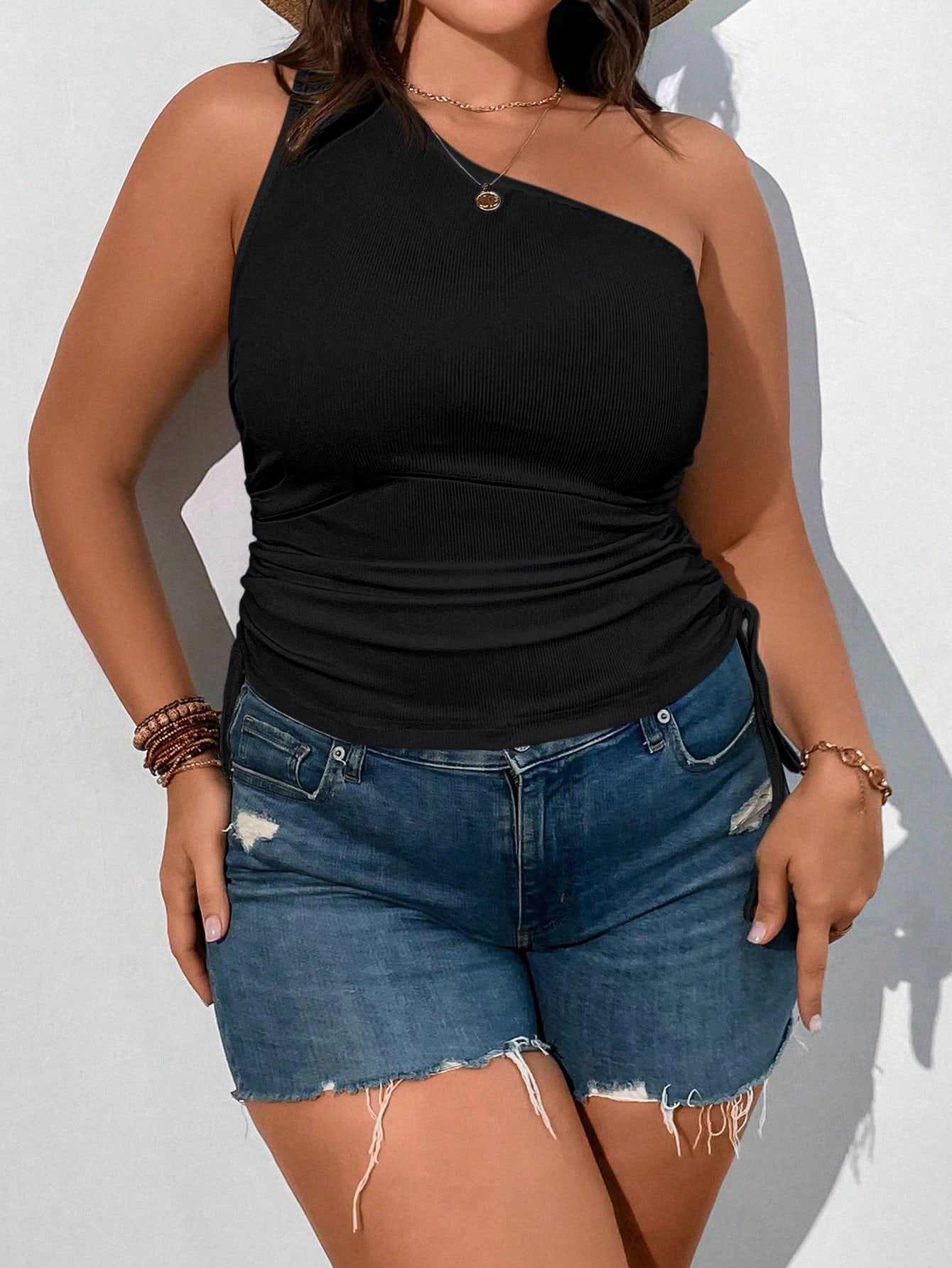 In Casual Plus Size Women Tops