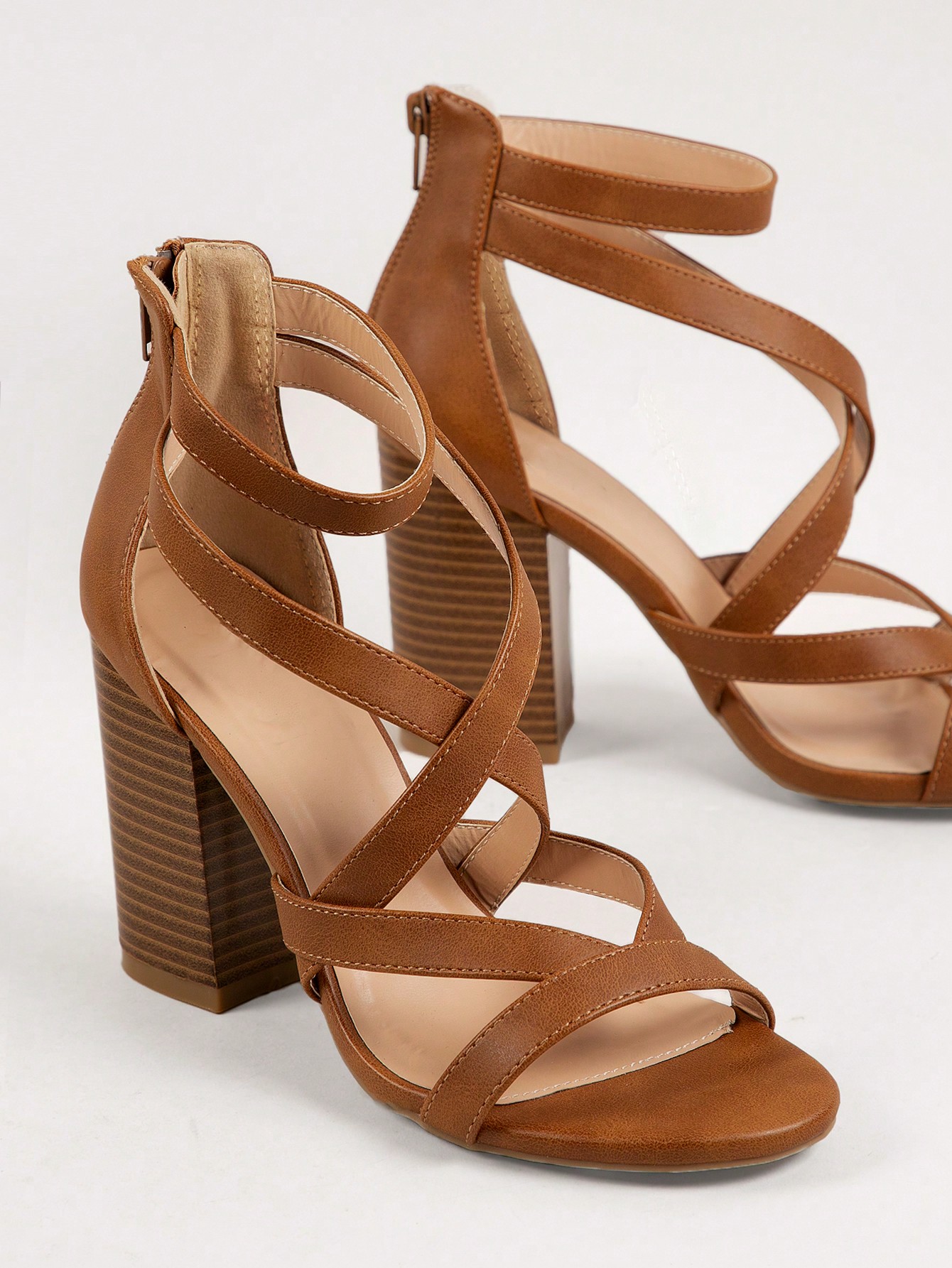 In Mocha Brown Women Sandals