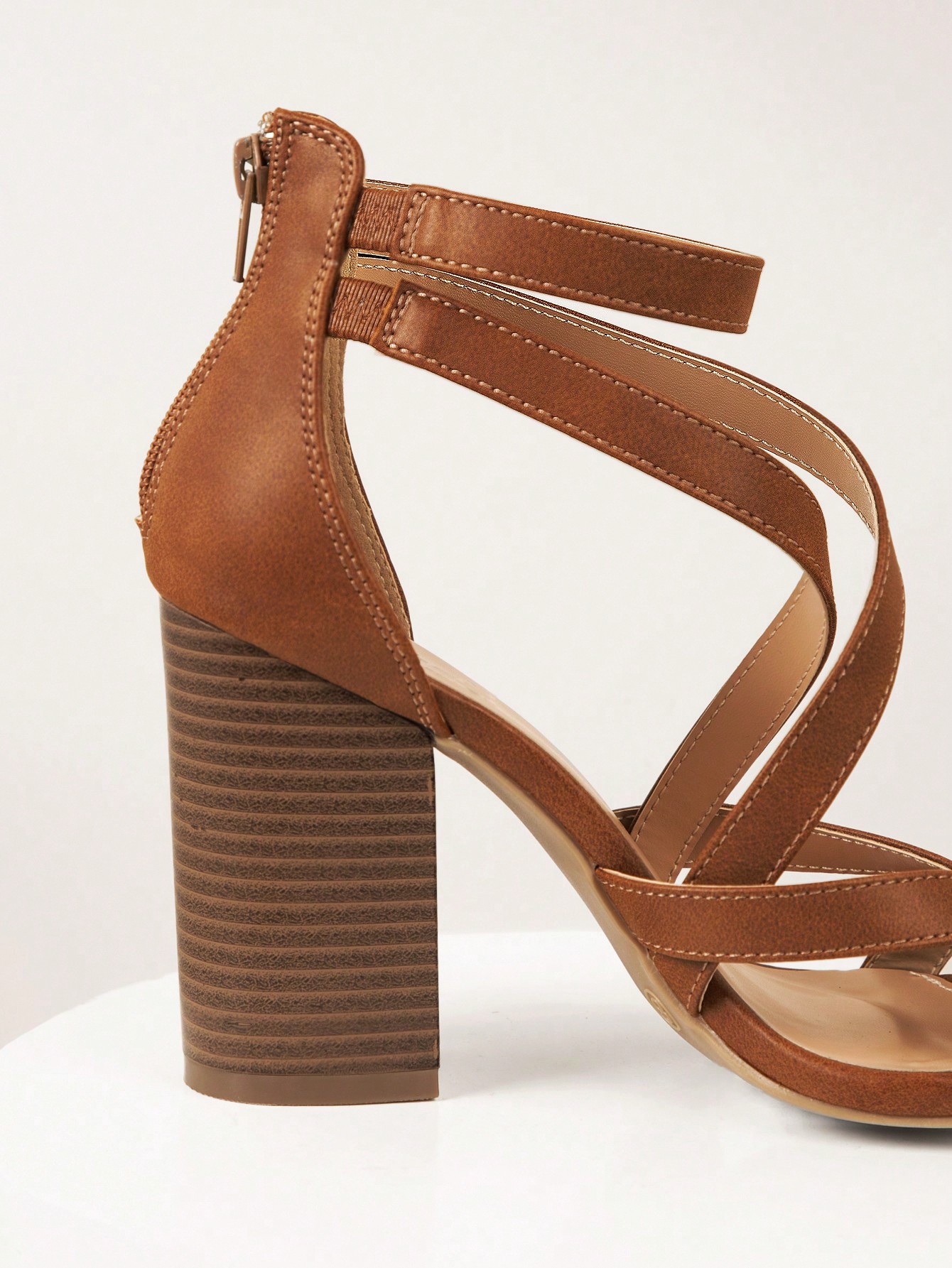 In Mocha Brown Women Sandals