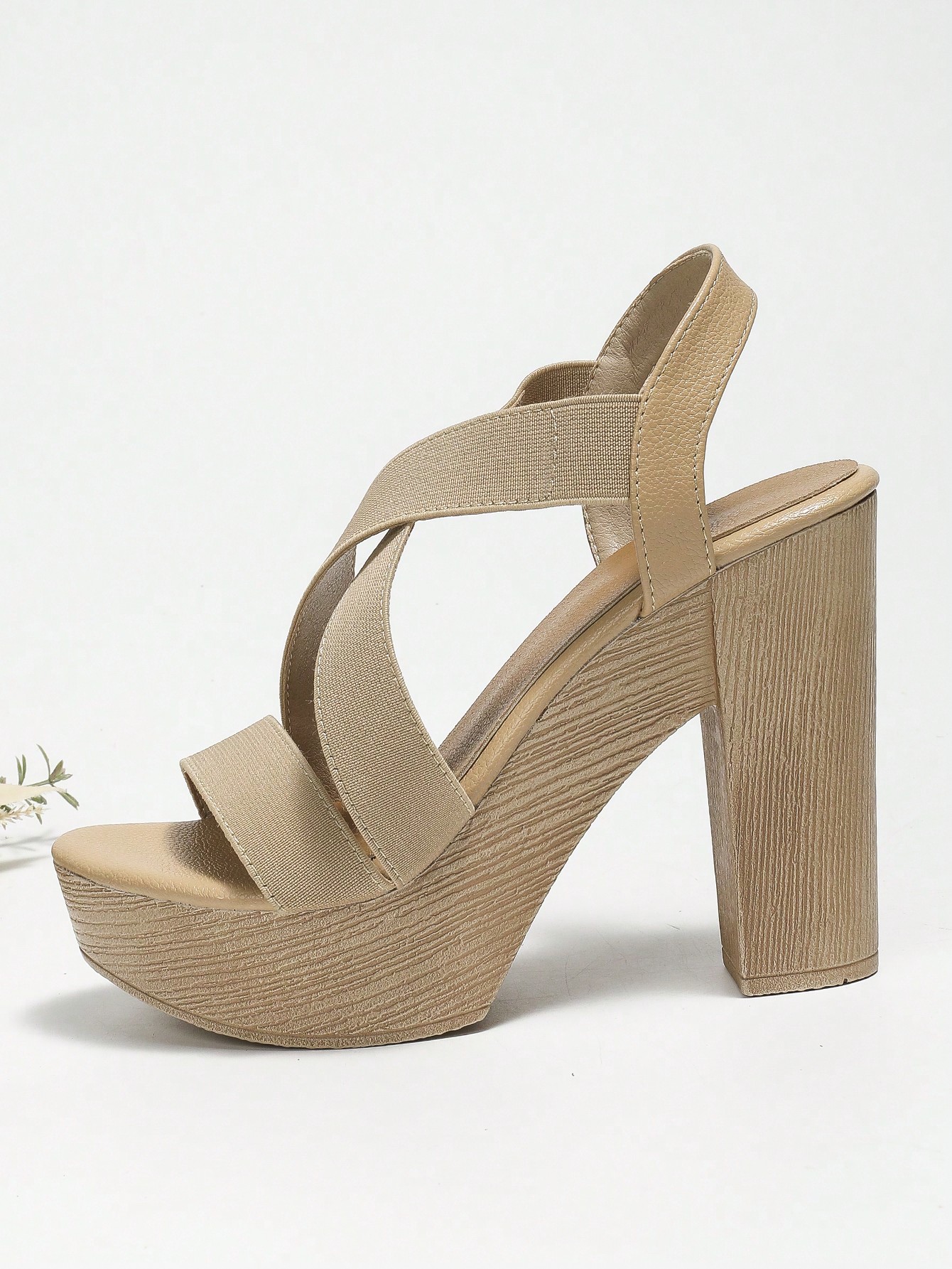 In Apricot Women Heeled Sandals