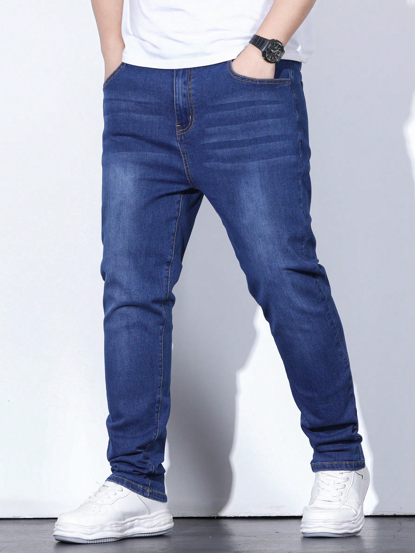 Men Plus Size Denim