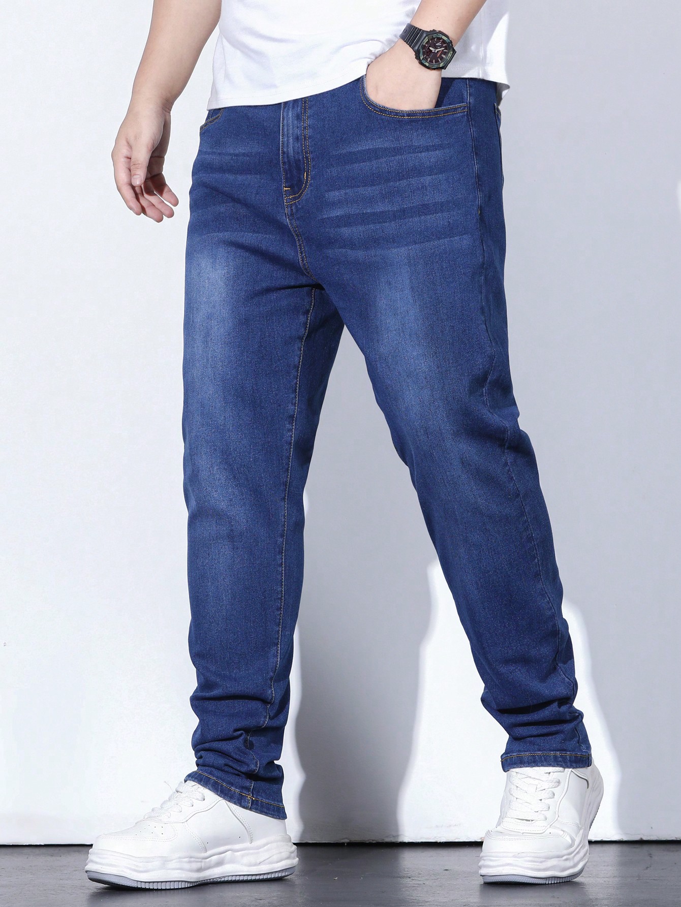 Men Plus Size Denim