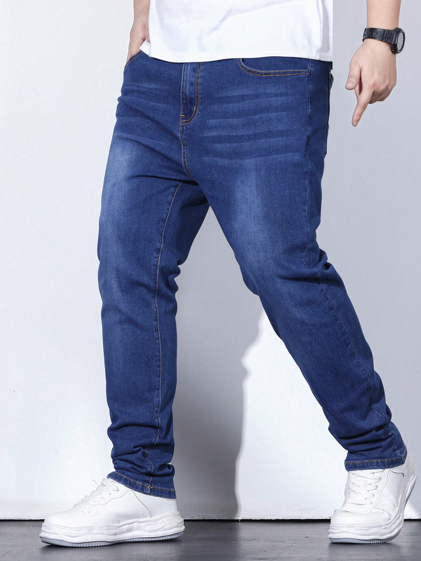 Men Plus Size Denim