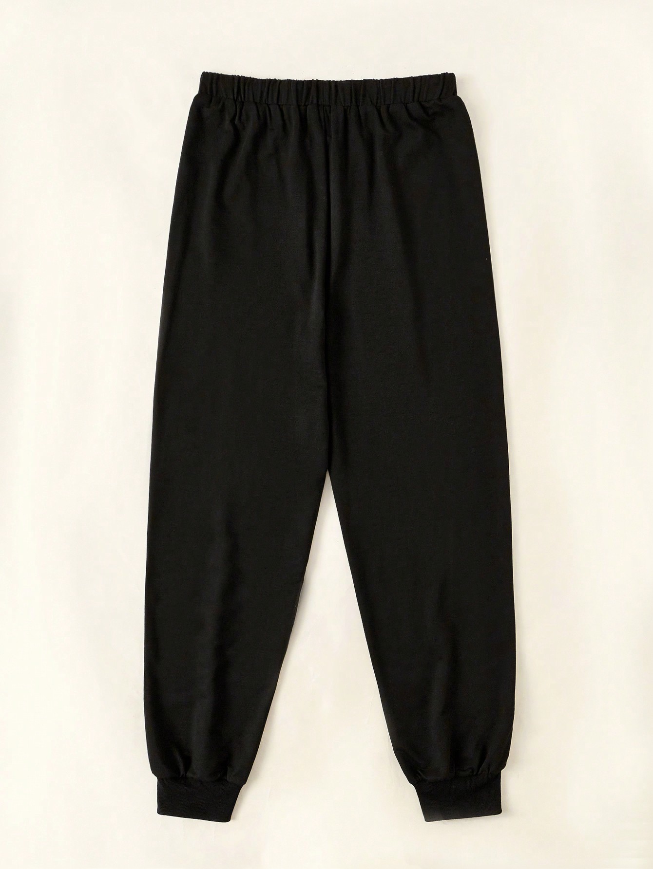 In Black Plus Size Sweatpants