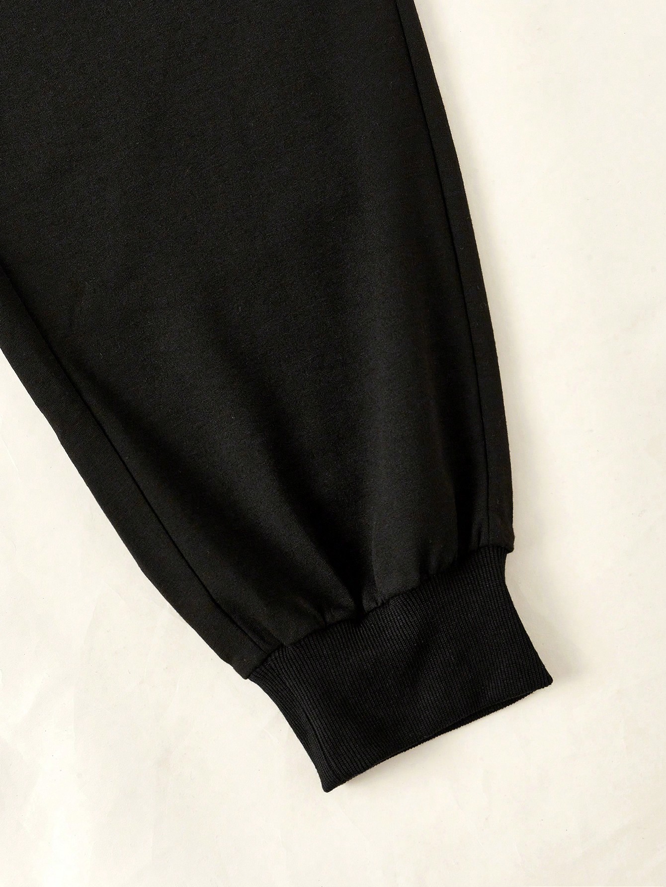 In Black Plus Size Sweatpants