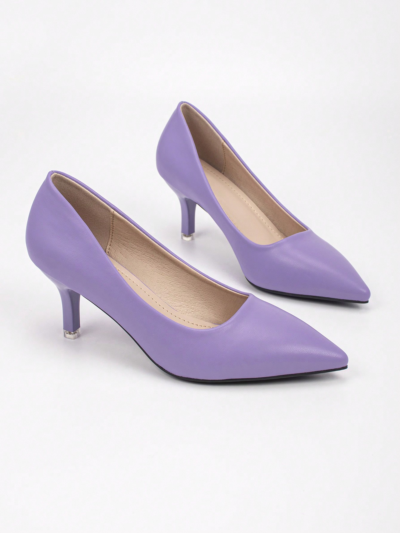 In Purple Women Pumps