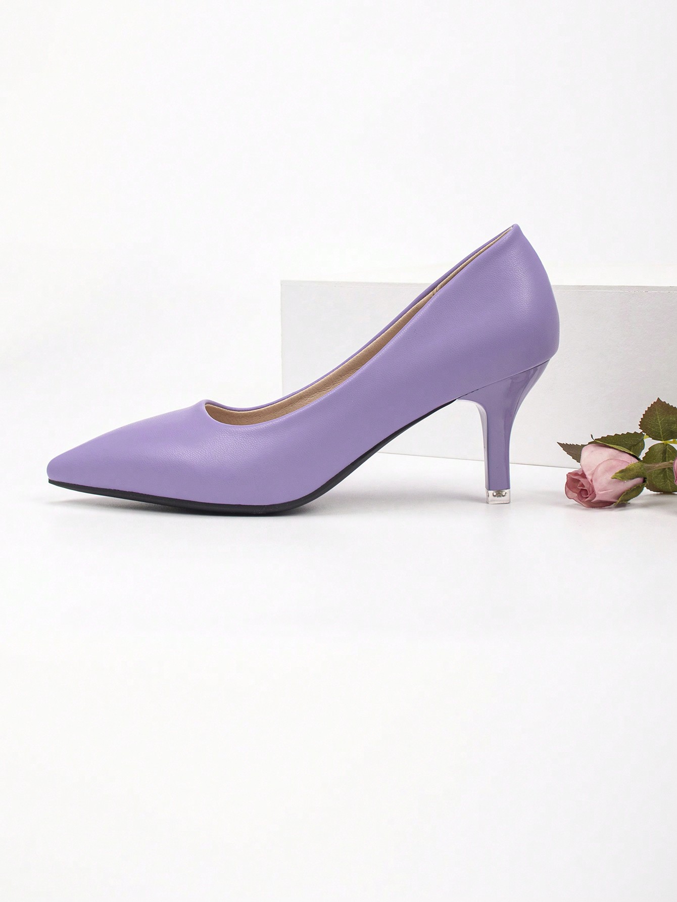 In Purple Women Pumps