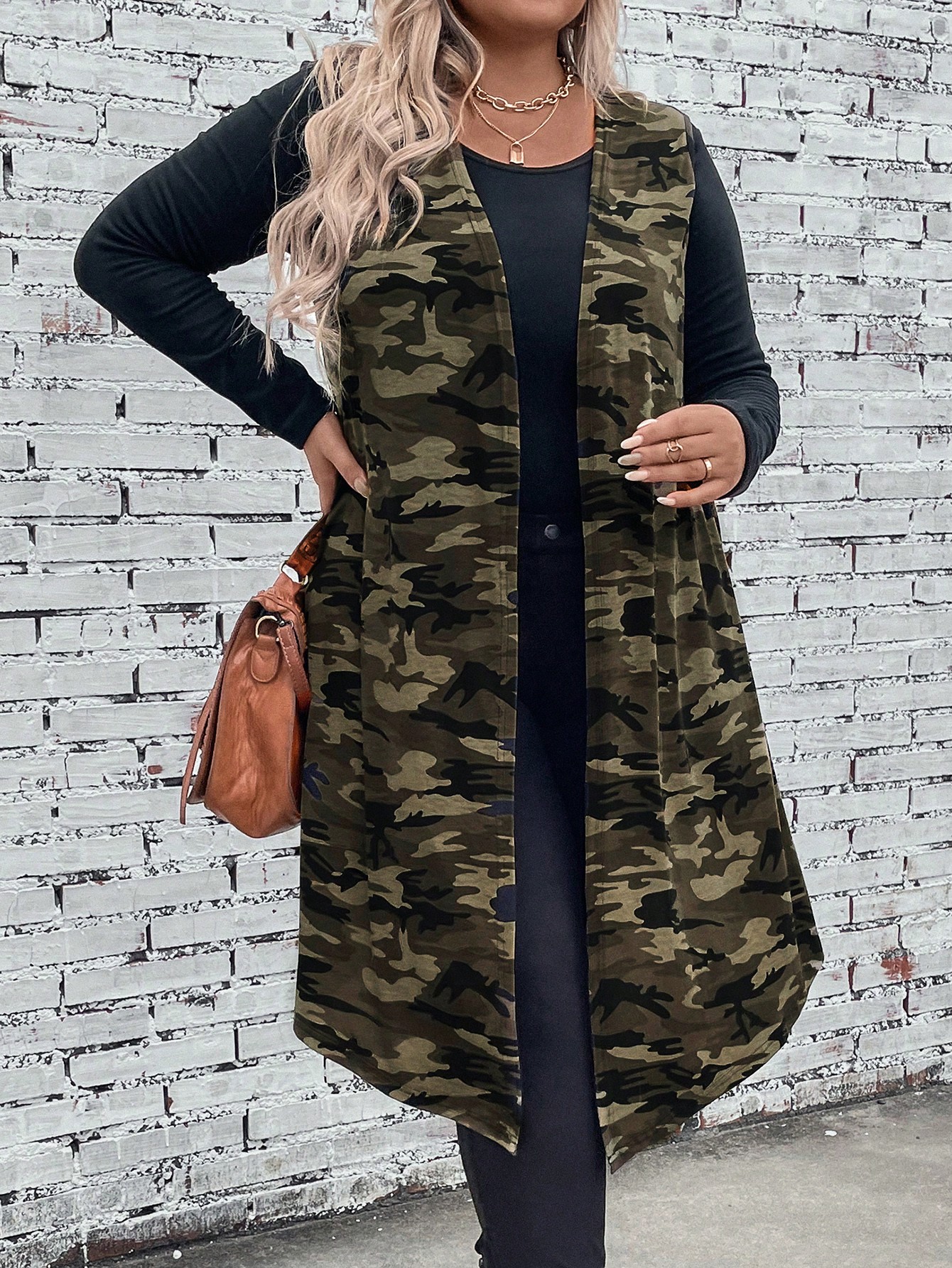 In Casual Plus Size Coats