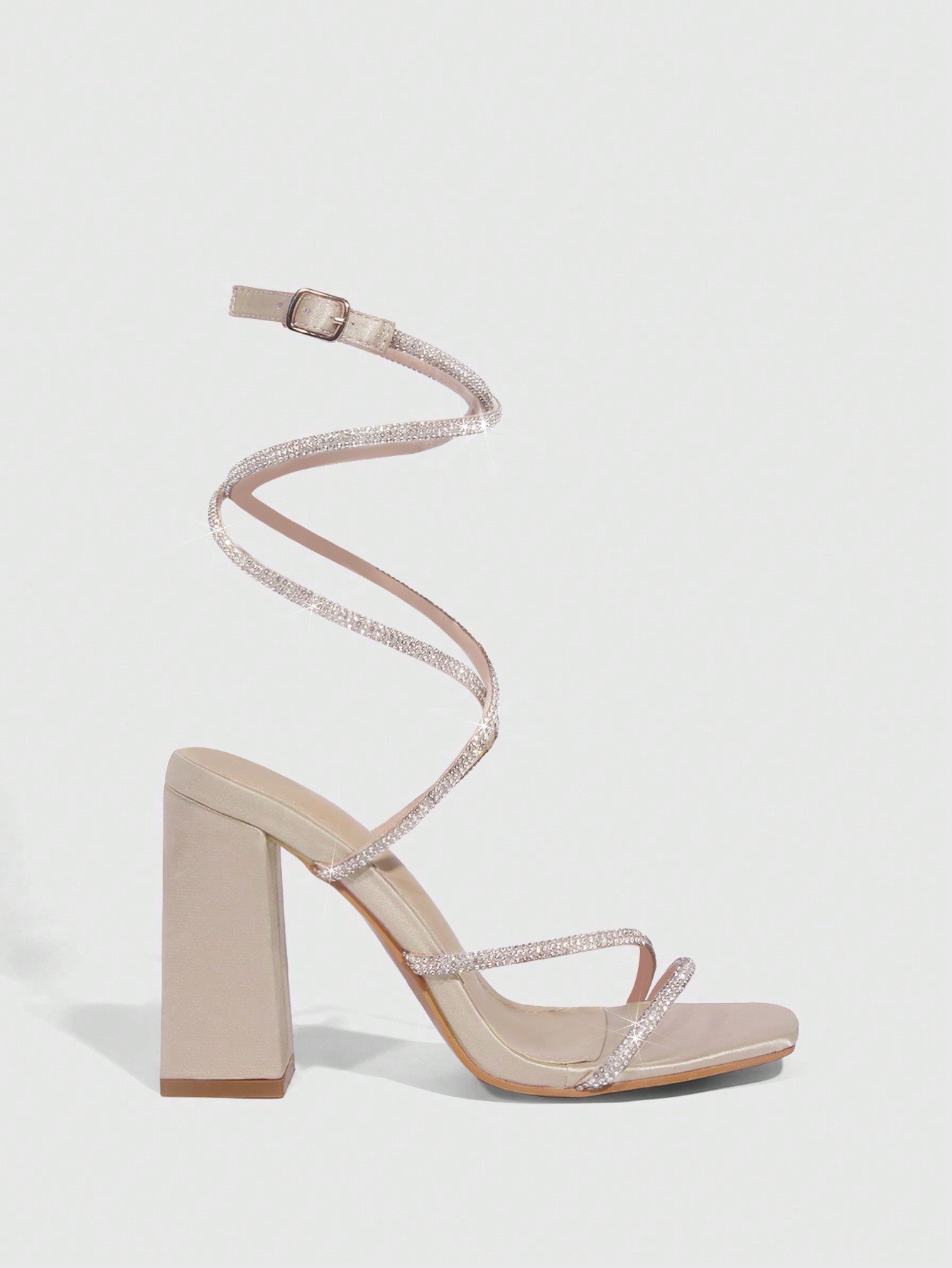 In Baby Pink Women Heeled Sandals