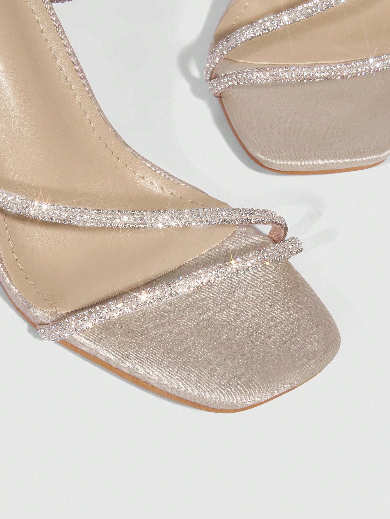 In Baby Pink Women Heeled Sandals