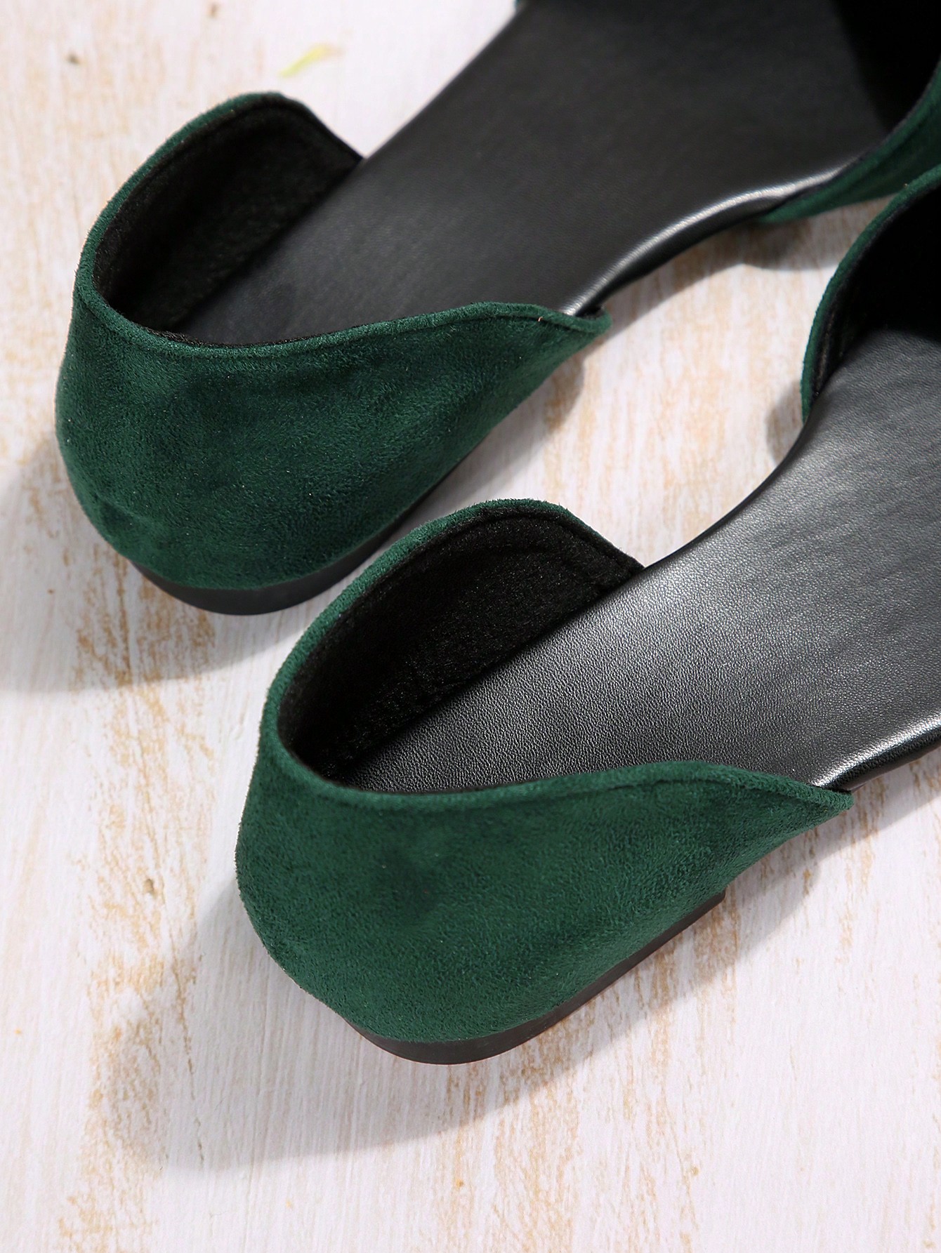 In Dark Green Women Shoes