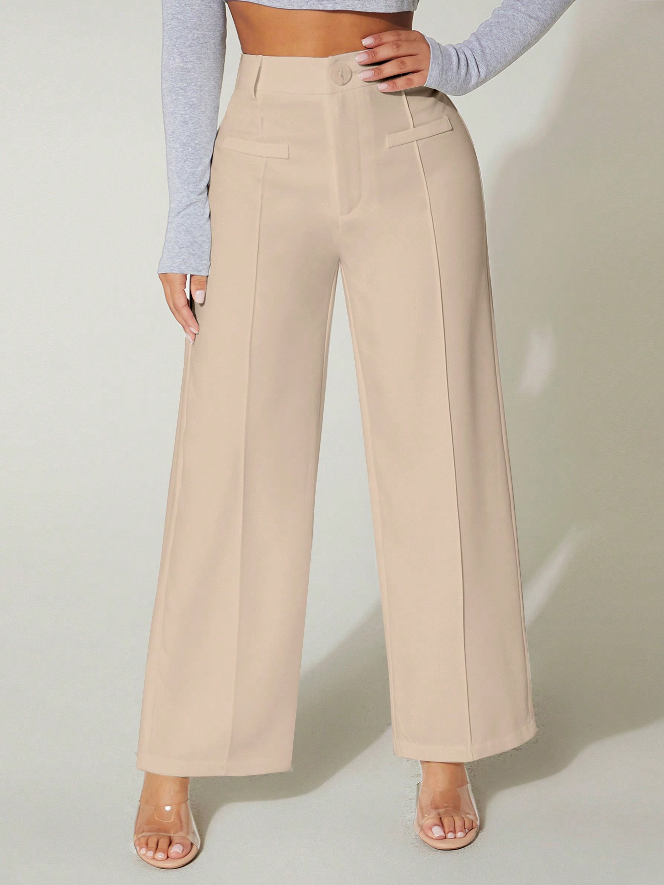 In Beige Women Pants