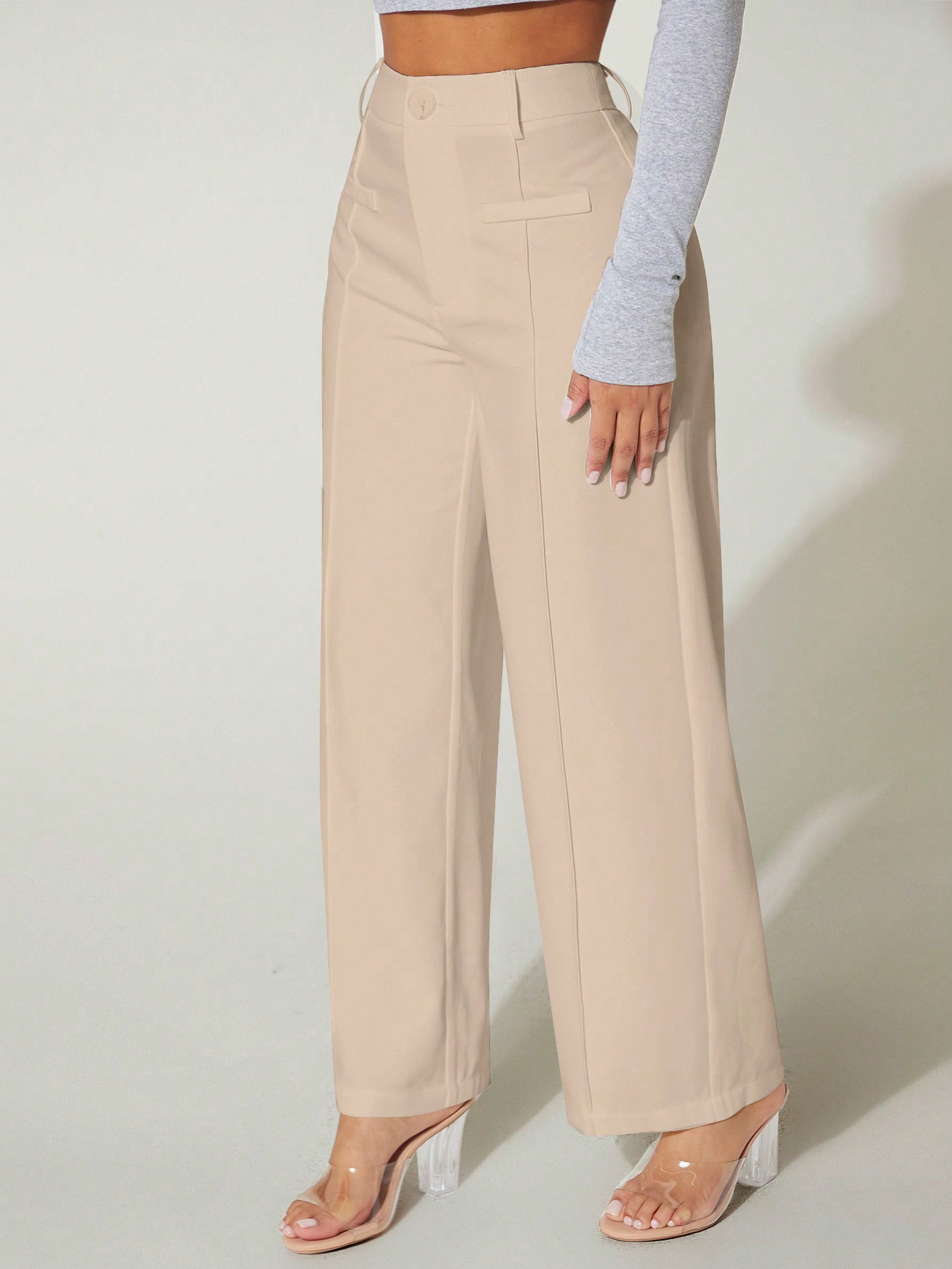 In Beige Women Pants