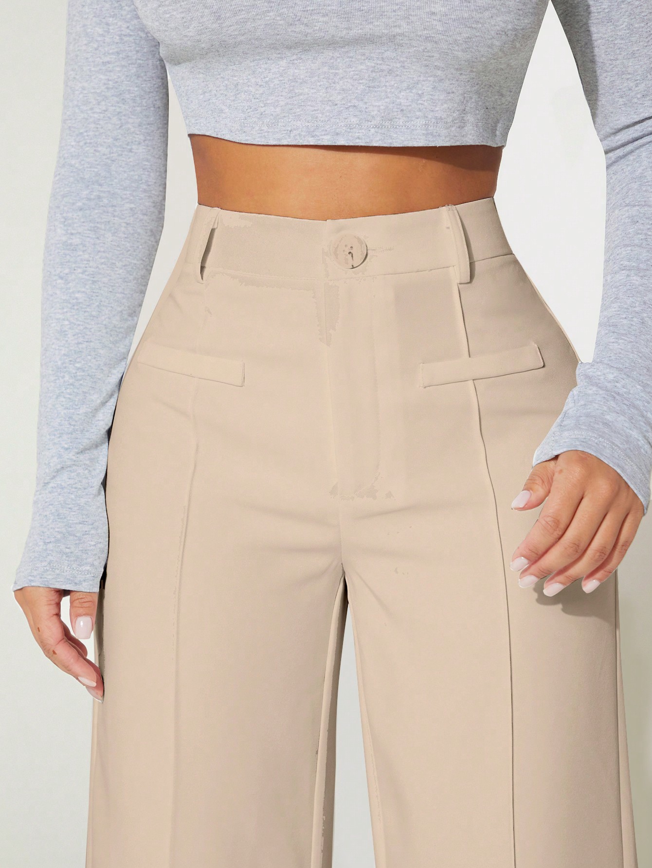 In Beige Women Pants