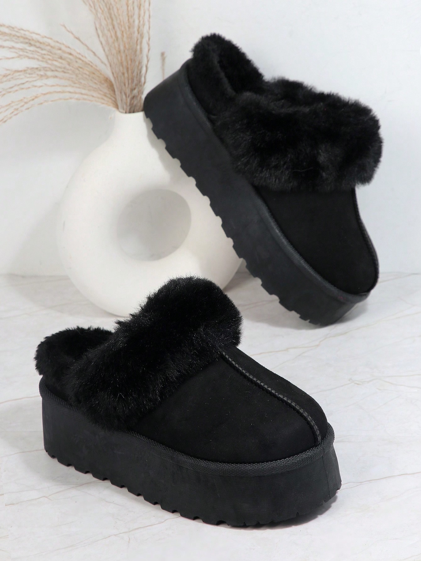 In Black Women Home Slippers