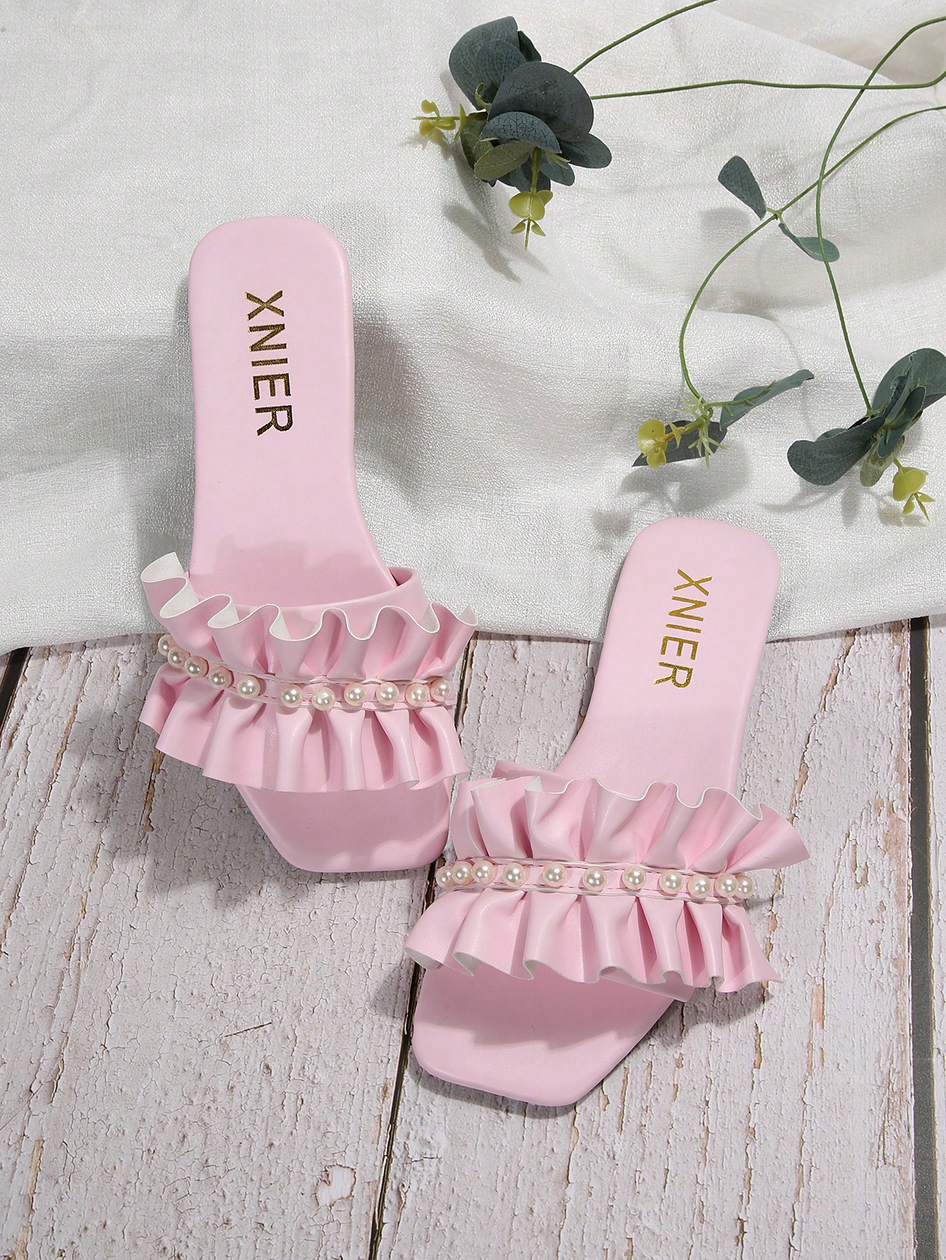 In Pink Women Flat Sandals