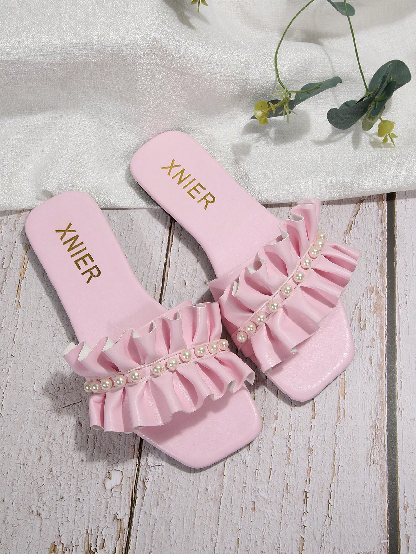 In Pink Women Flat Sandals